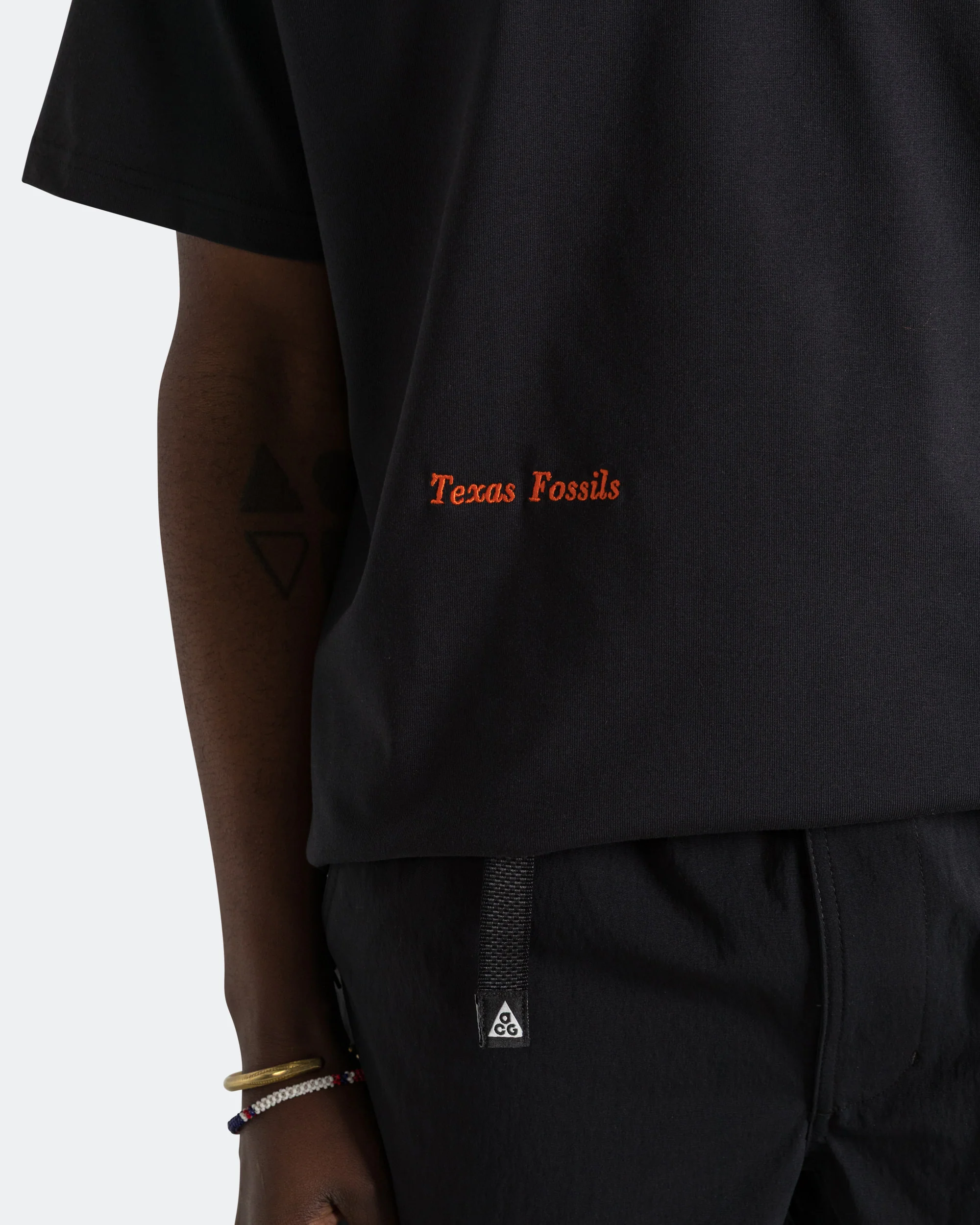 Dri-FIT 'Fossils' SS Tee - Black - Image 4