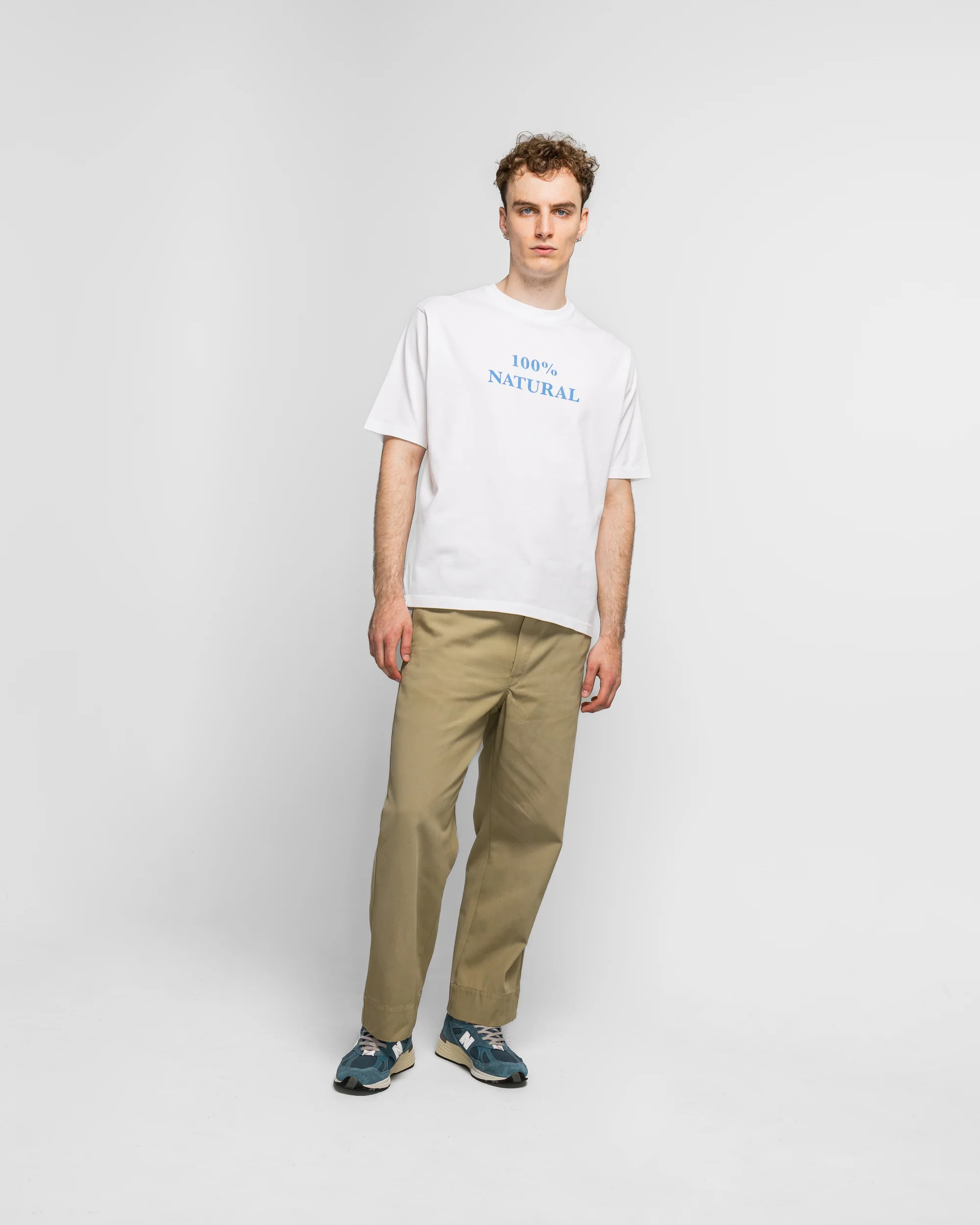 100% Natural T-Shirt - White - Image 5