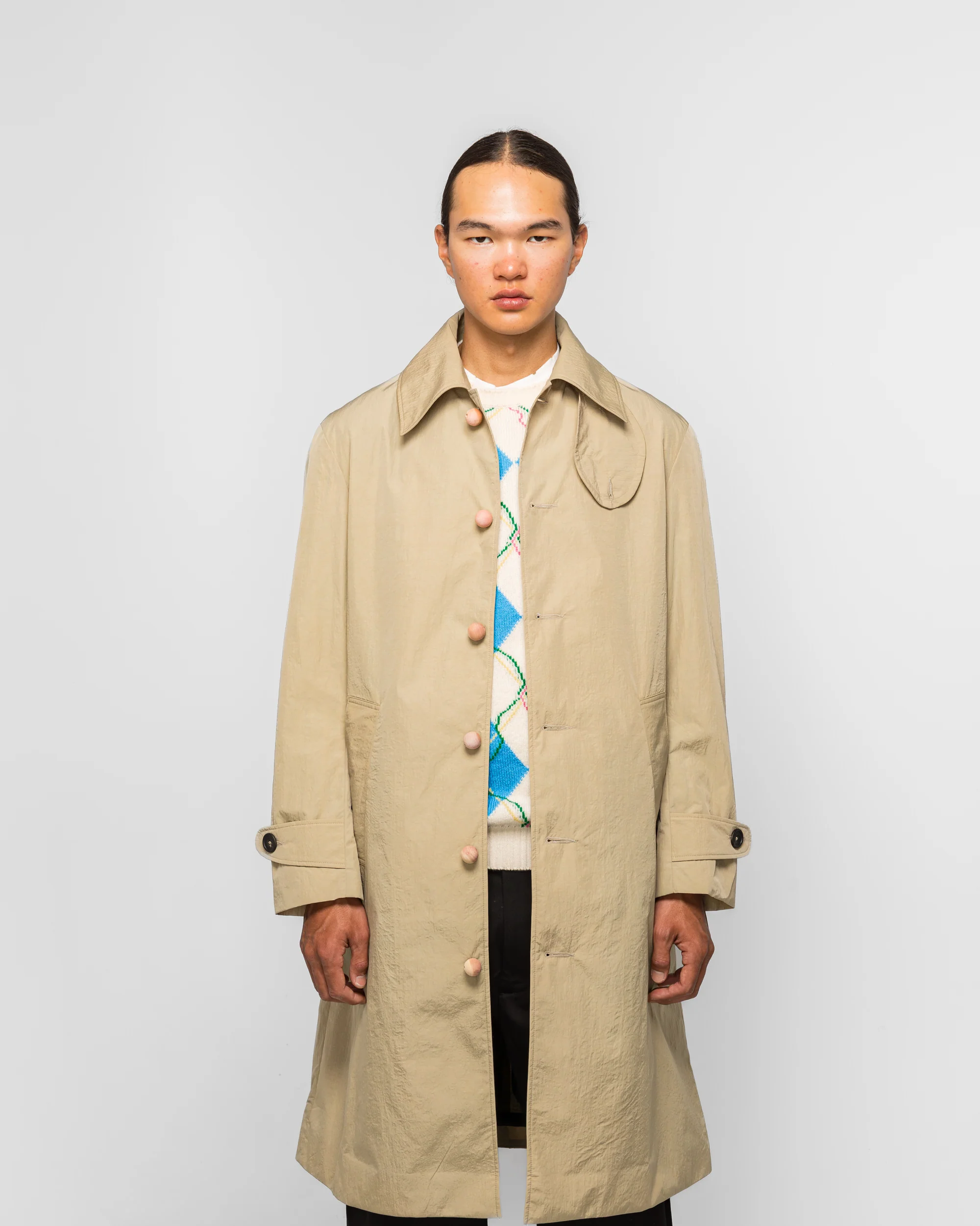 Courtyard Coat - Sandstone Taffeta - Image 2