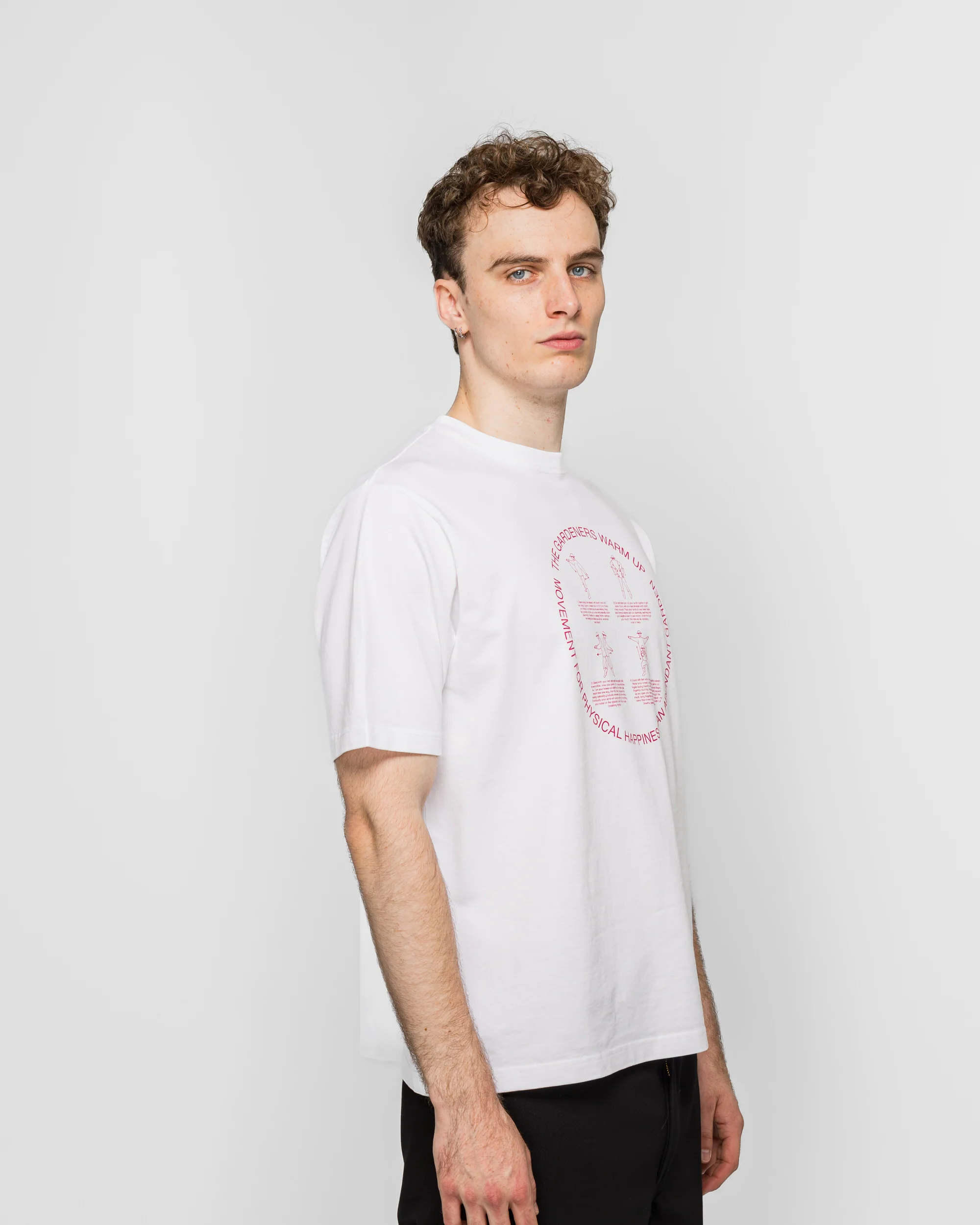 Garderners Warm Up T-Shirt - White - Image 3