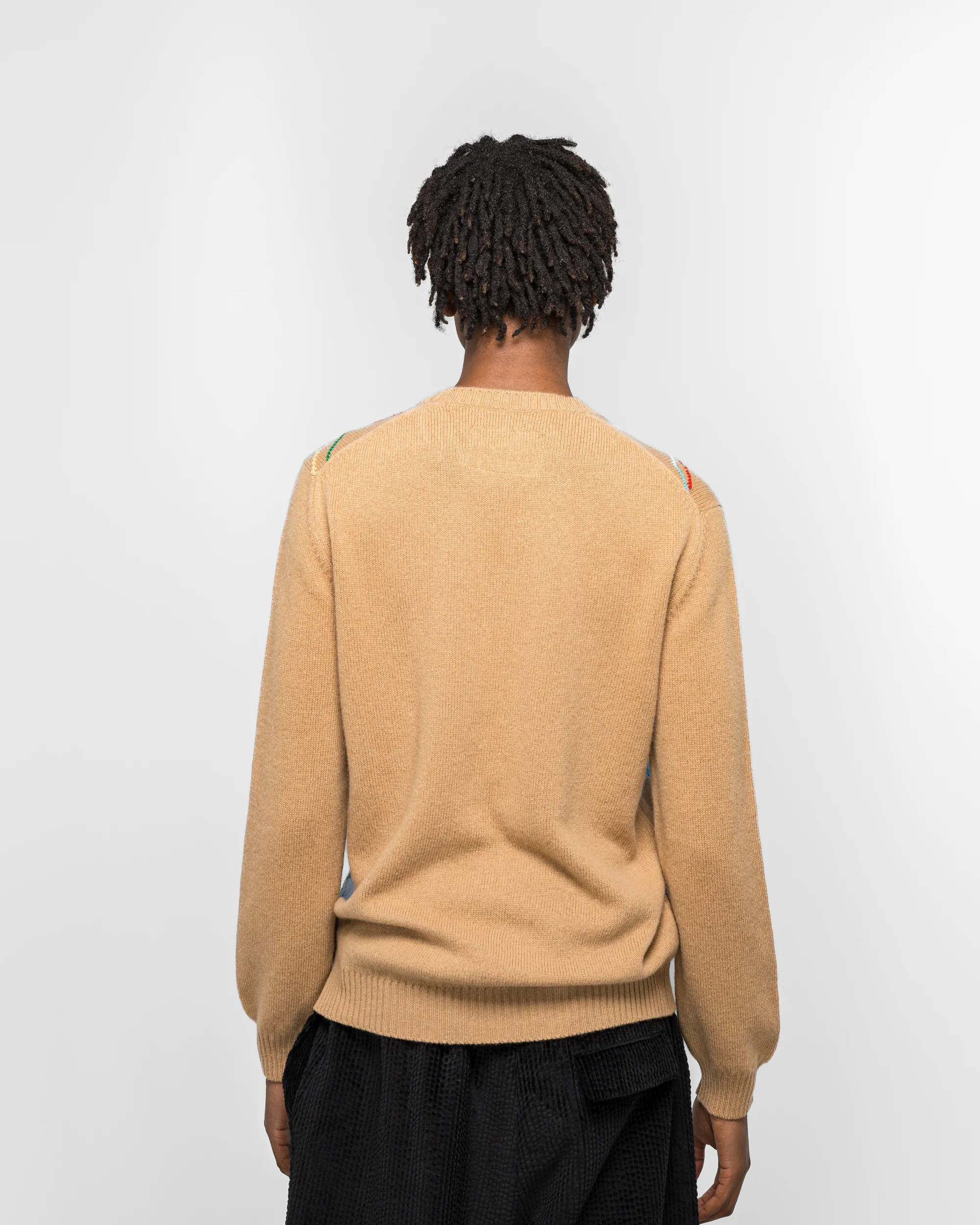 Wild Garden Knitted Jumper - Argyle - Image 4