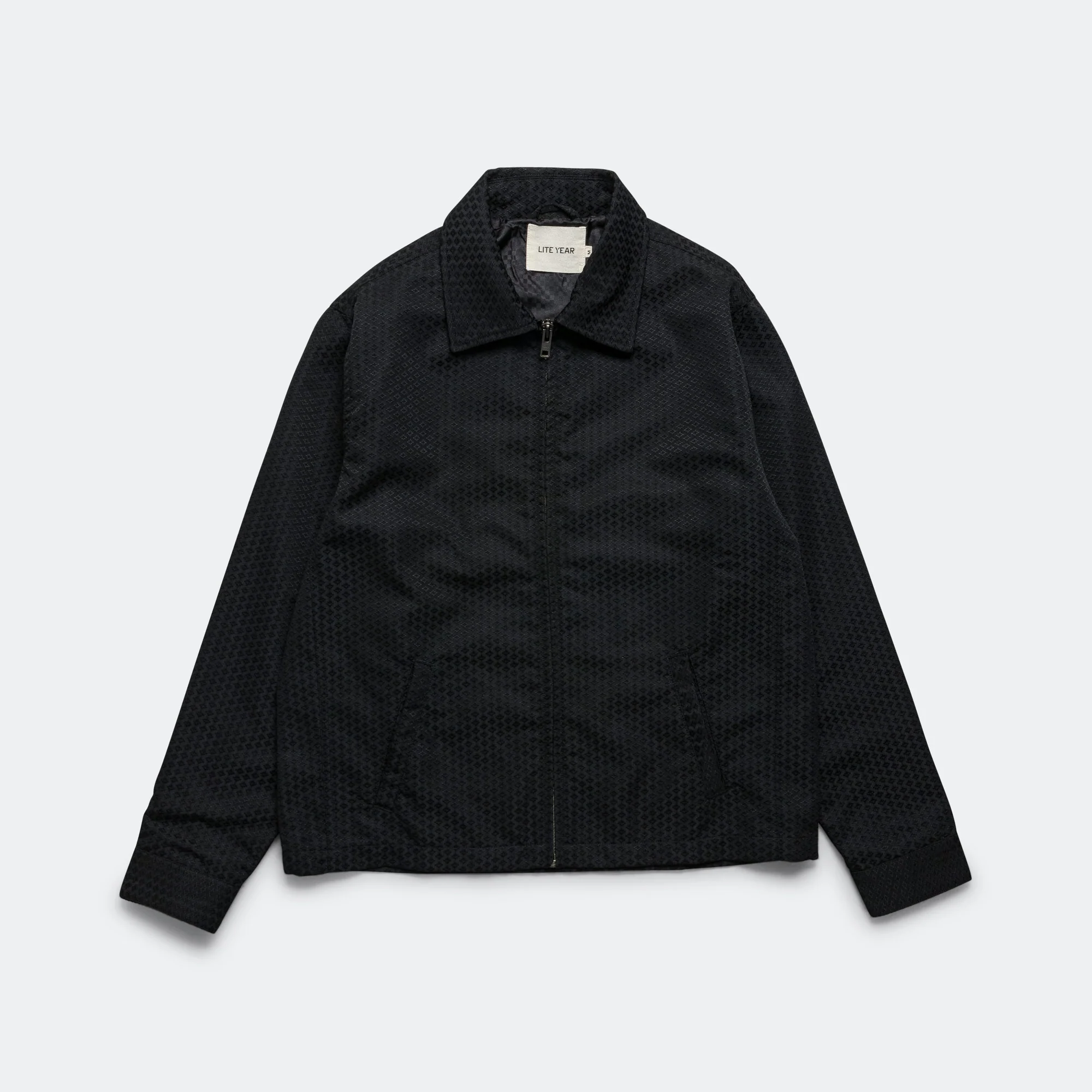 Eisenhower Jacket - Black Japanese Dyed Jacquard