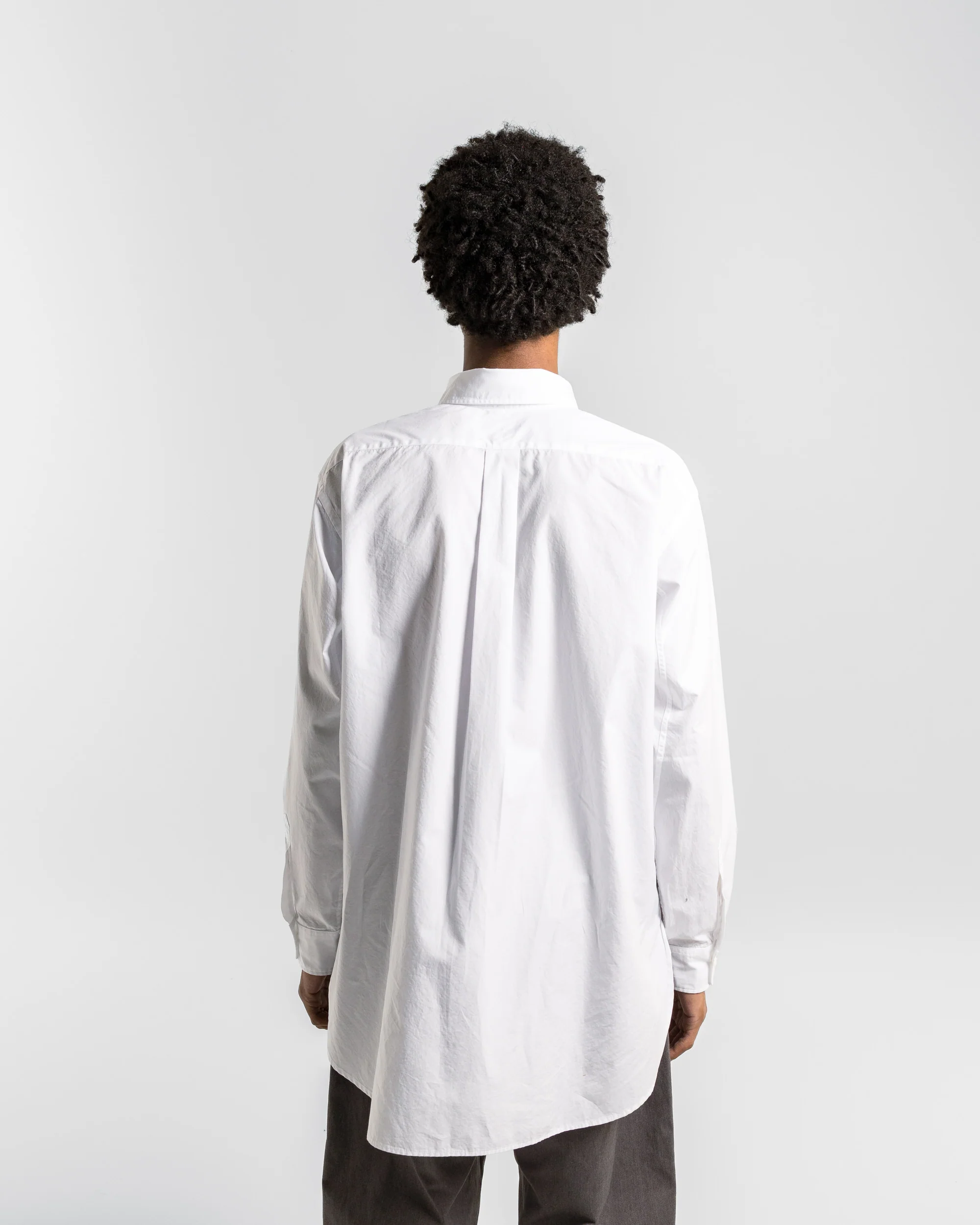 19 Century BD Shirt -  White 100's 2Ply Broadcloth - Image 4