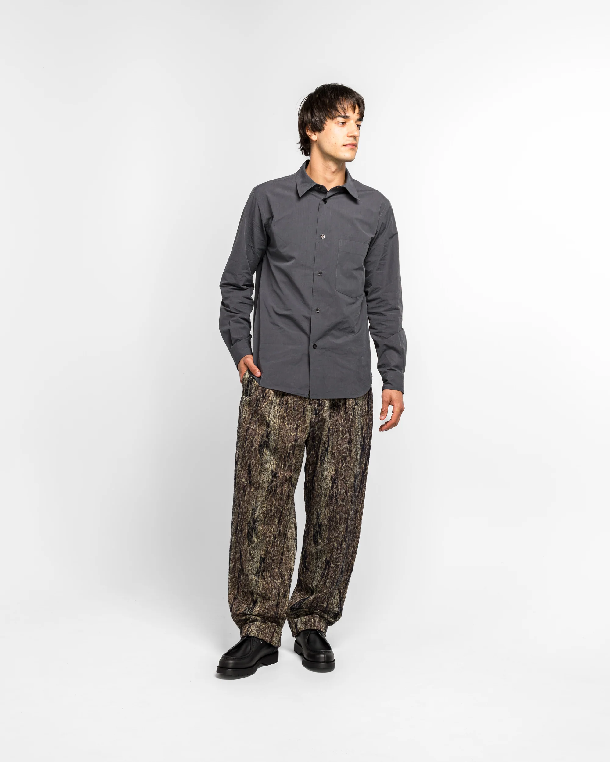 Carlyle Pant - Gold Wood Camo Jacquard - Image 6