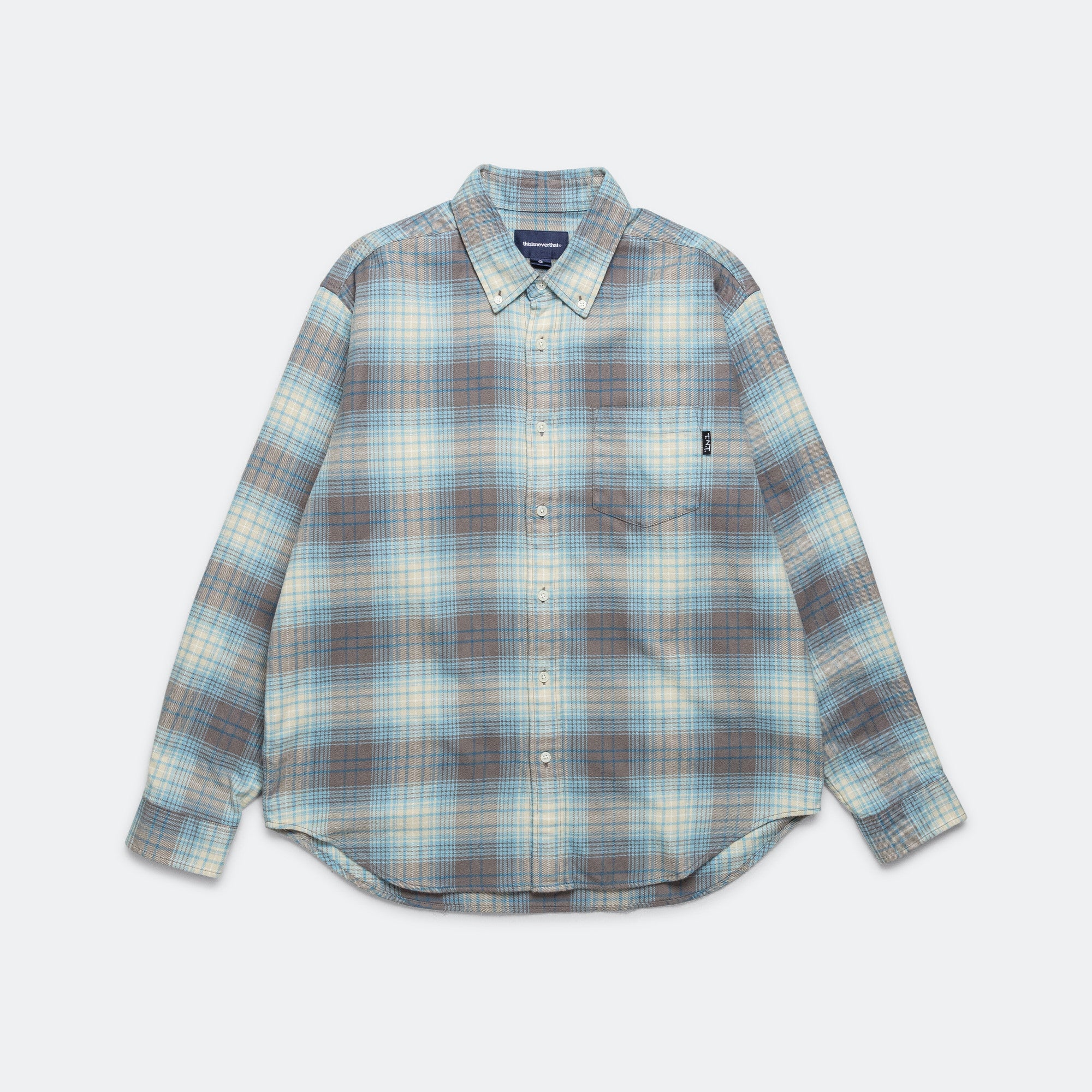 Flannel Check Shirt - Brown