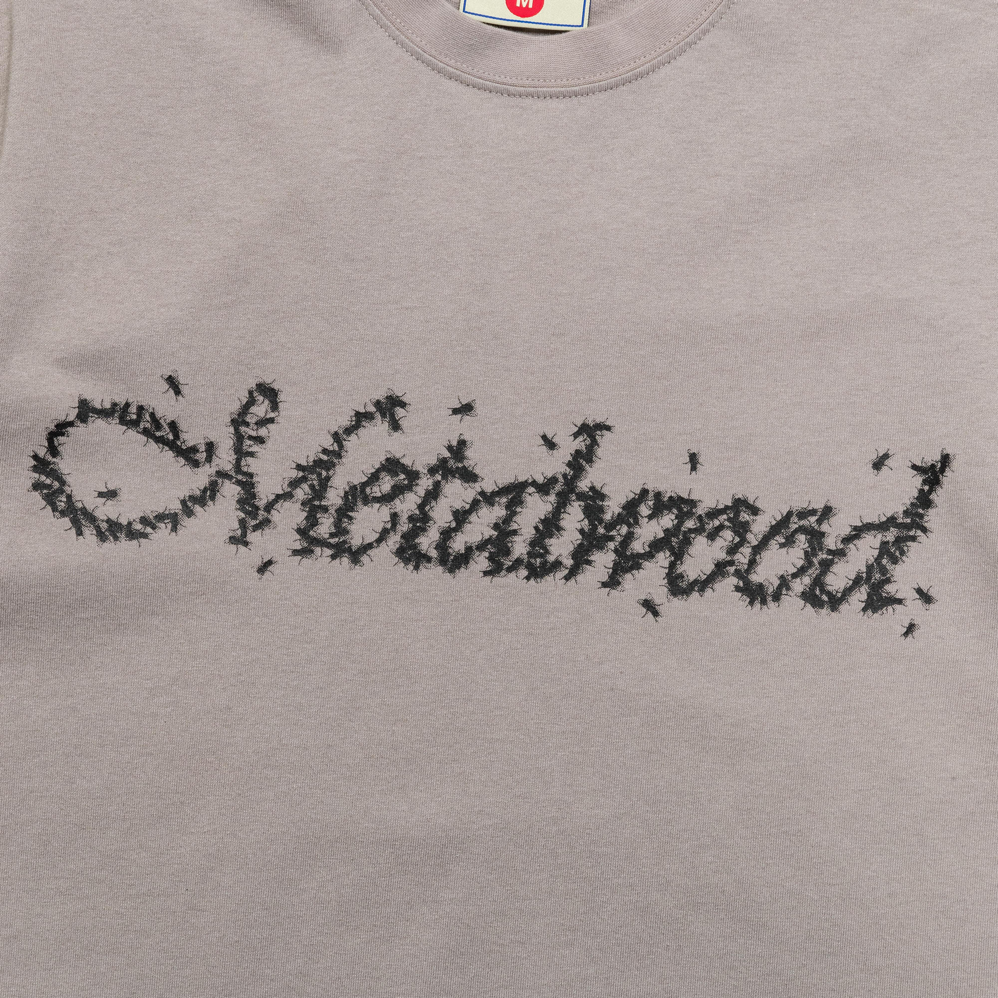 Flies T-Shirt - Taupe - Image 3
