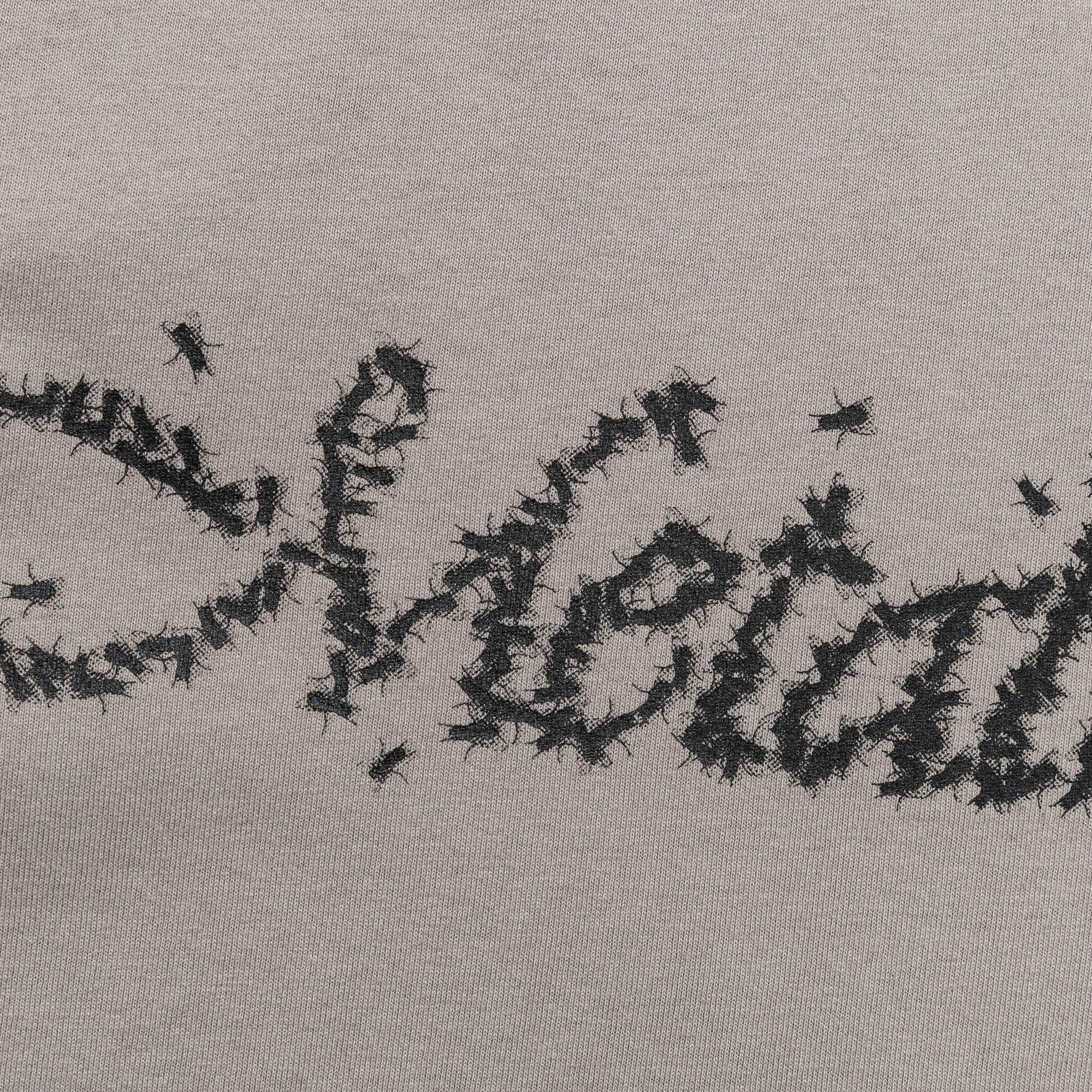 Flies T-Shirt - Taupe - Image 4