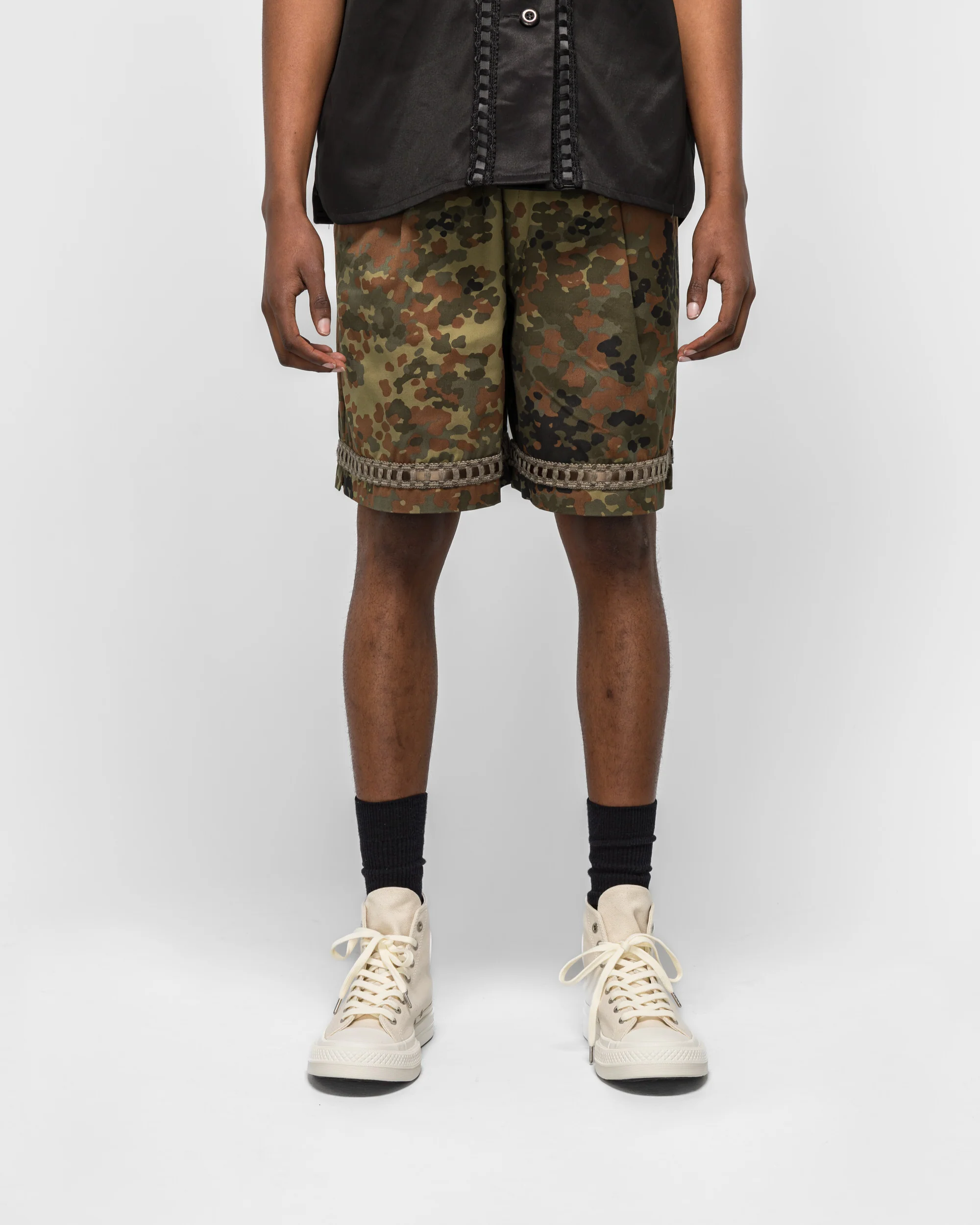 Braided Relax Short - Camo - Image 2