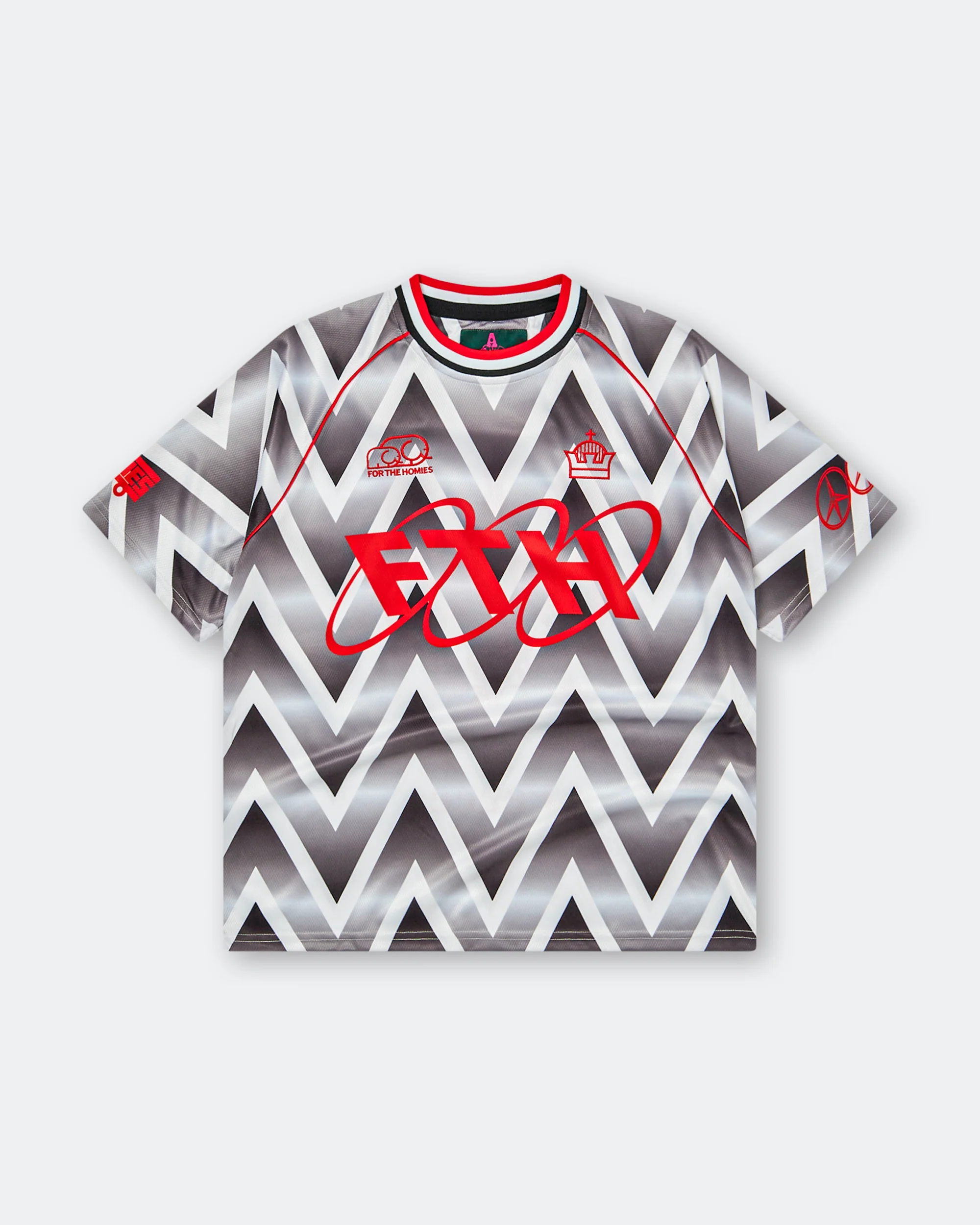 Bruised Soccer Jersey - White
