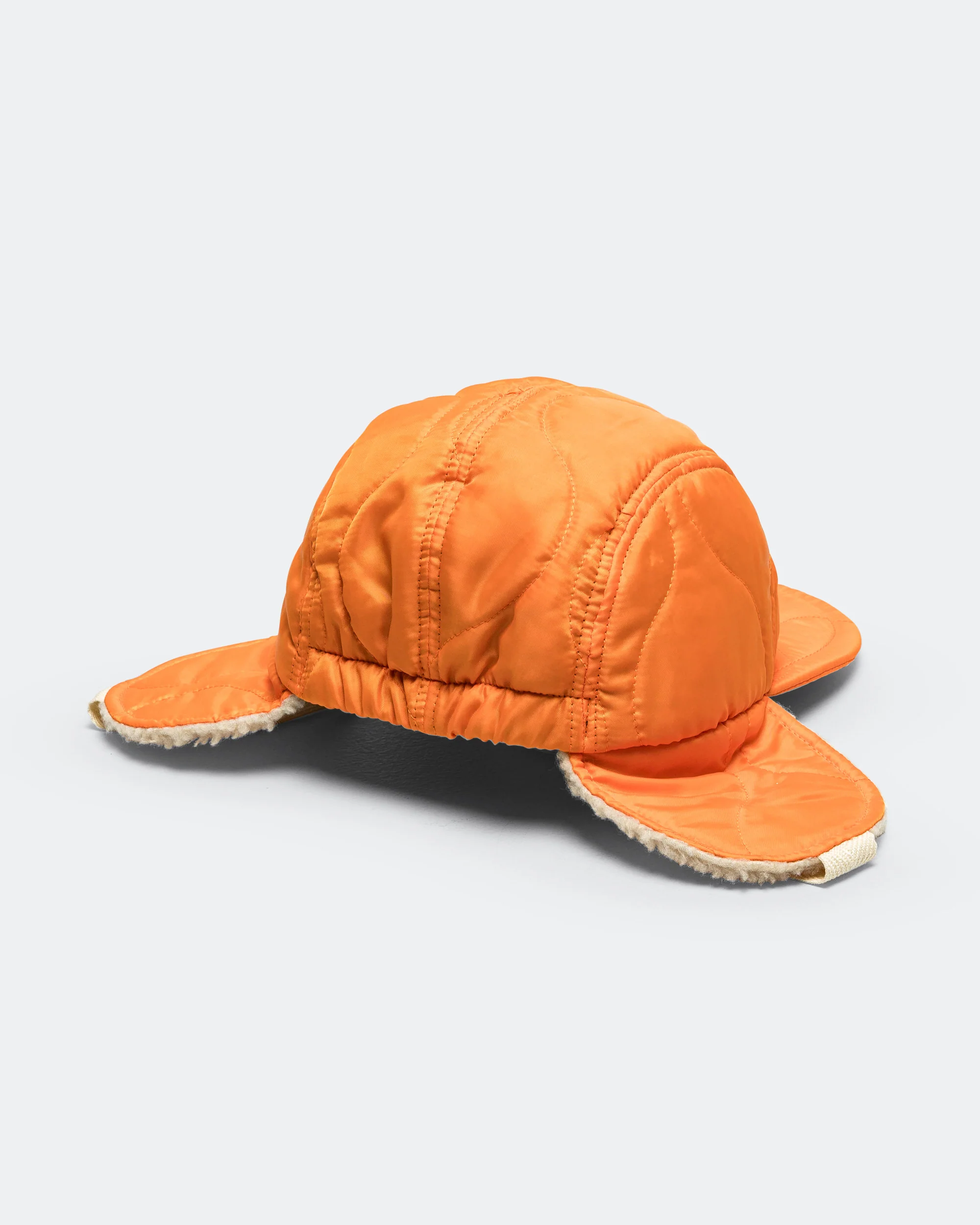 Halfmoon Cap w/ Ears - Orange - Image 3