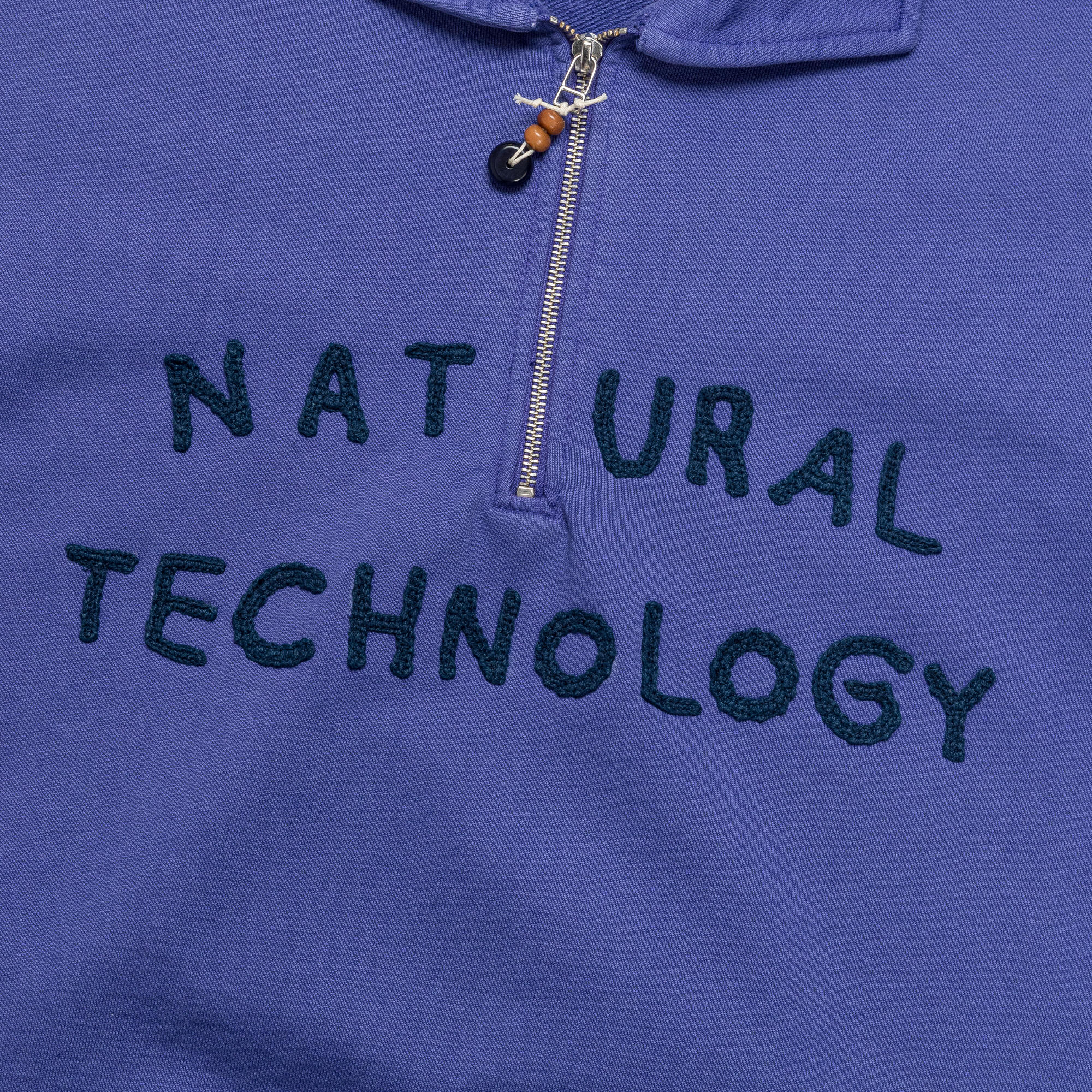Geo Pullover - Purple Jersey Sweat - Image 3