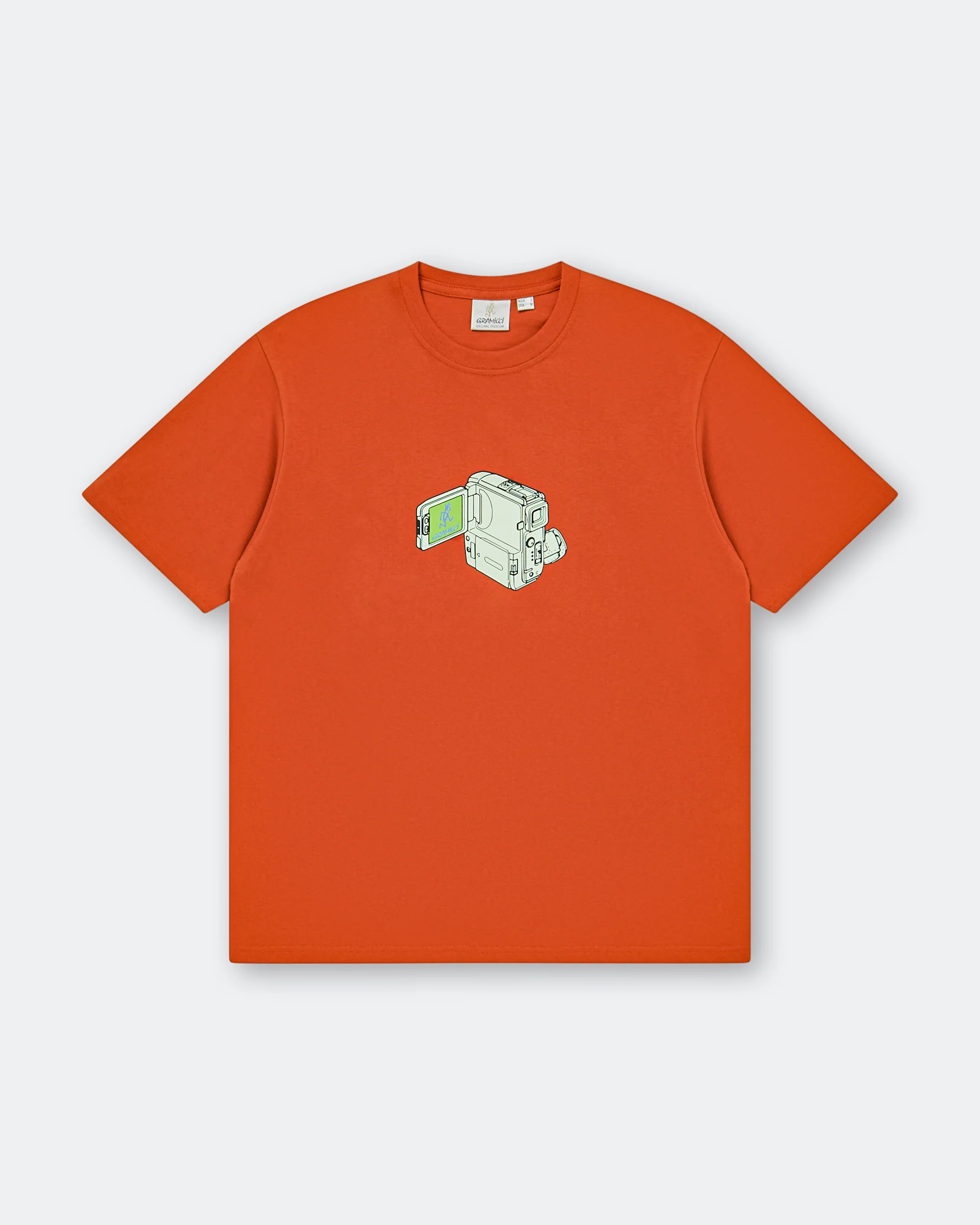 Camcorder Tee - Burnt Orange