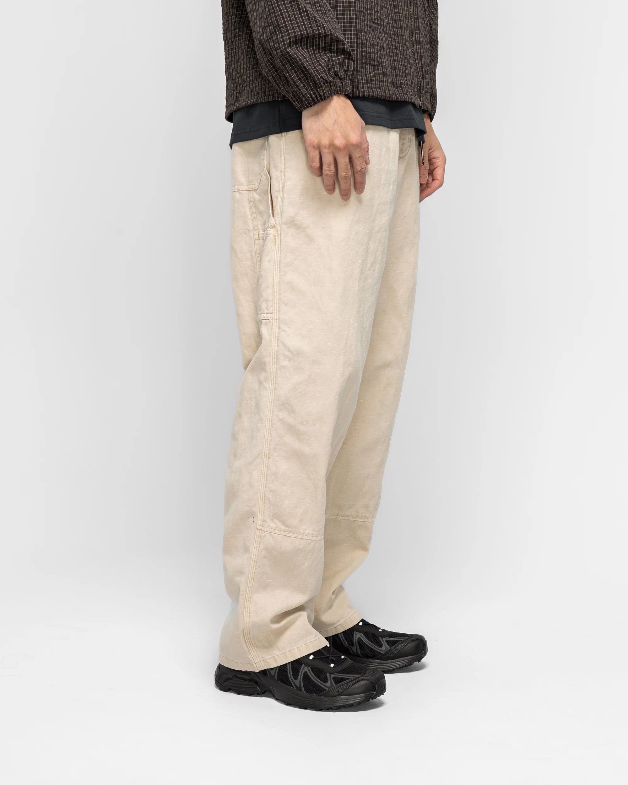 Canvas Work Pant - Bone - Image 3