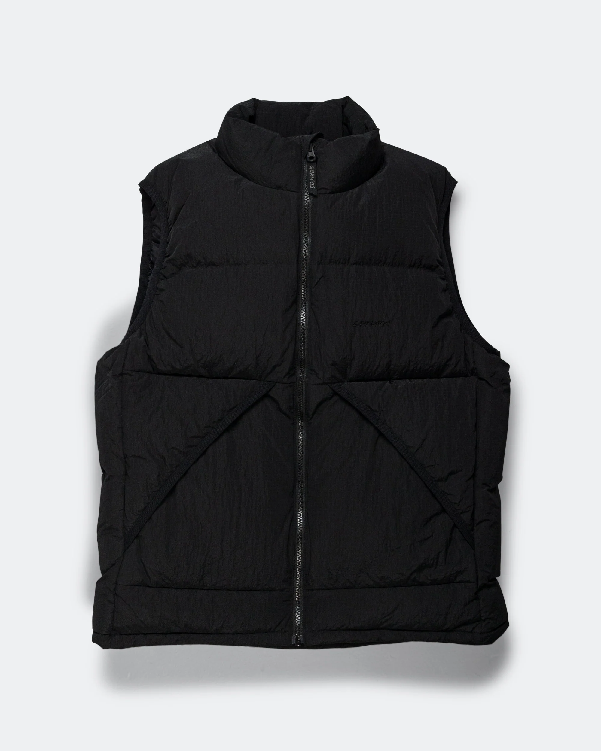 Down Puffer Vest - Black