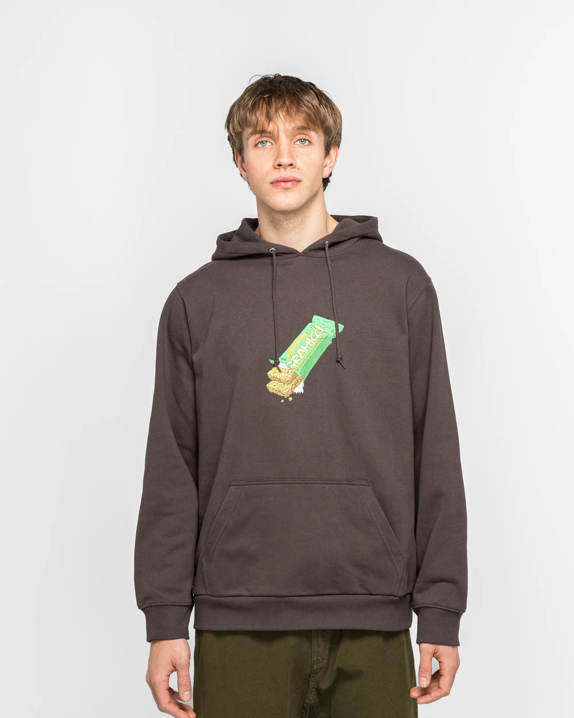 Granola Hooded Sweatshirt - Deep Brown - Image 2