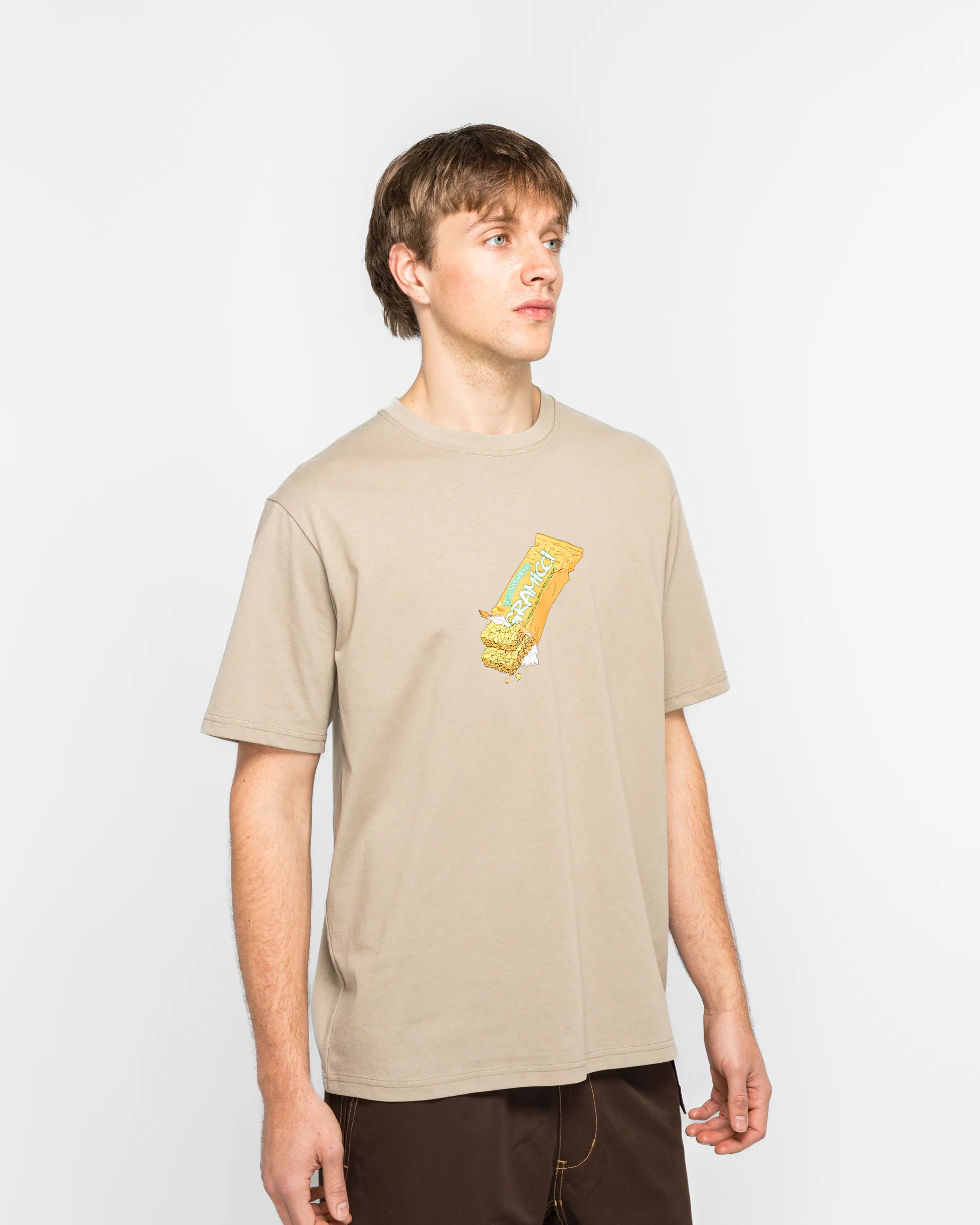 Granola Tee - Beige - Image 3