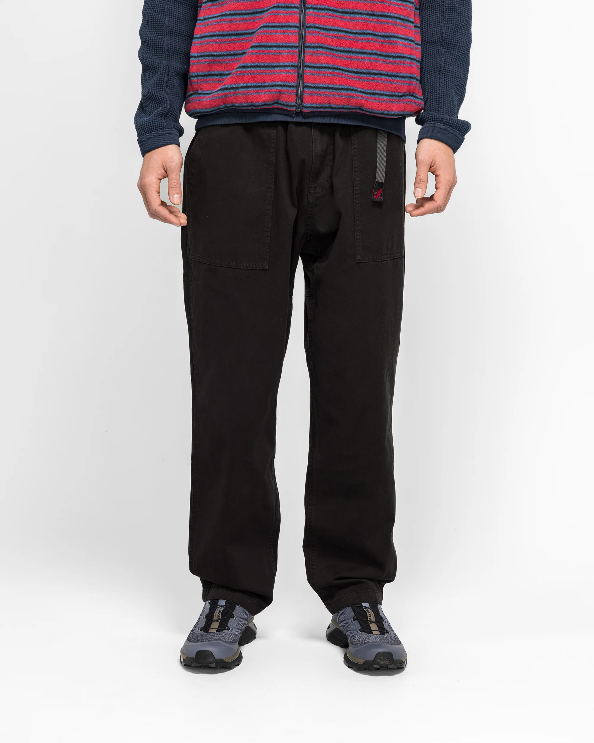 Loose Tapered Ridge Pant - Black - Image 2