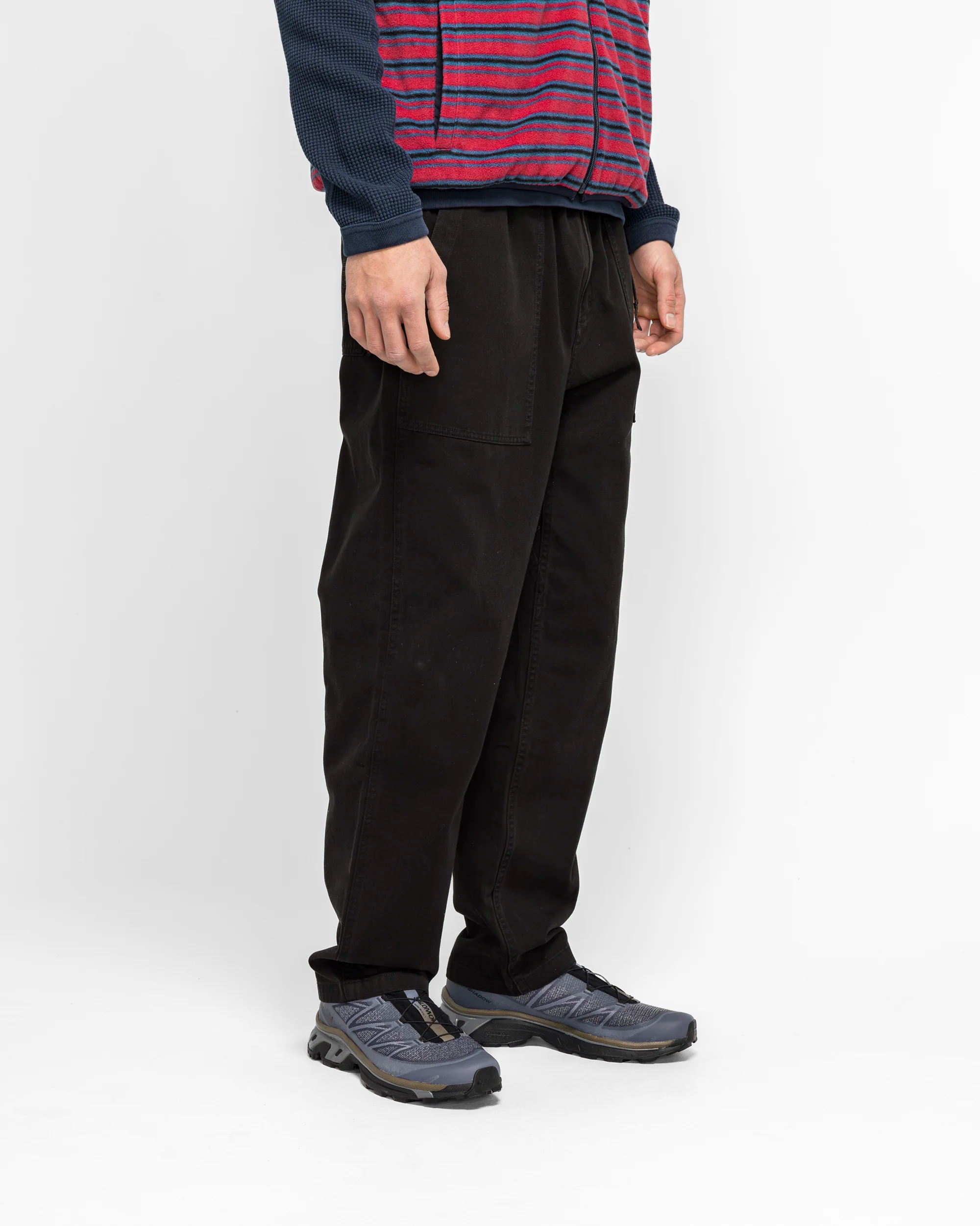 Loose Tapered Ridge Pant - Black - Image 3