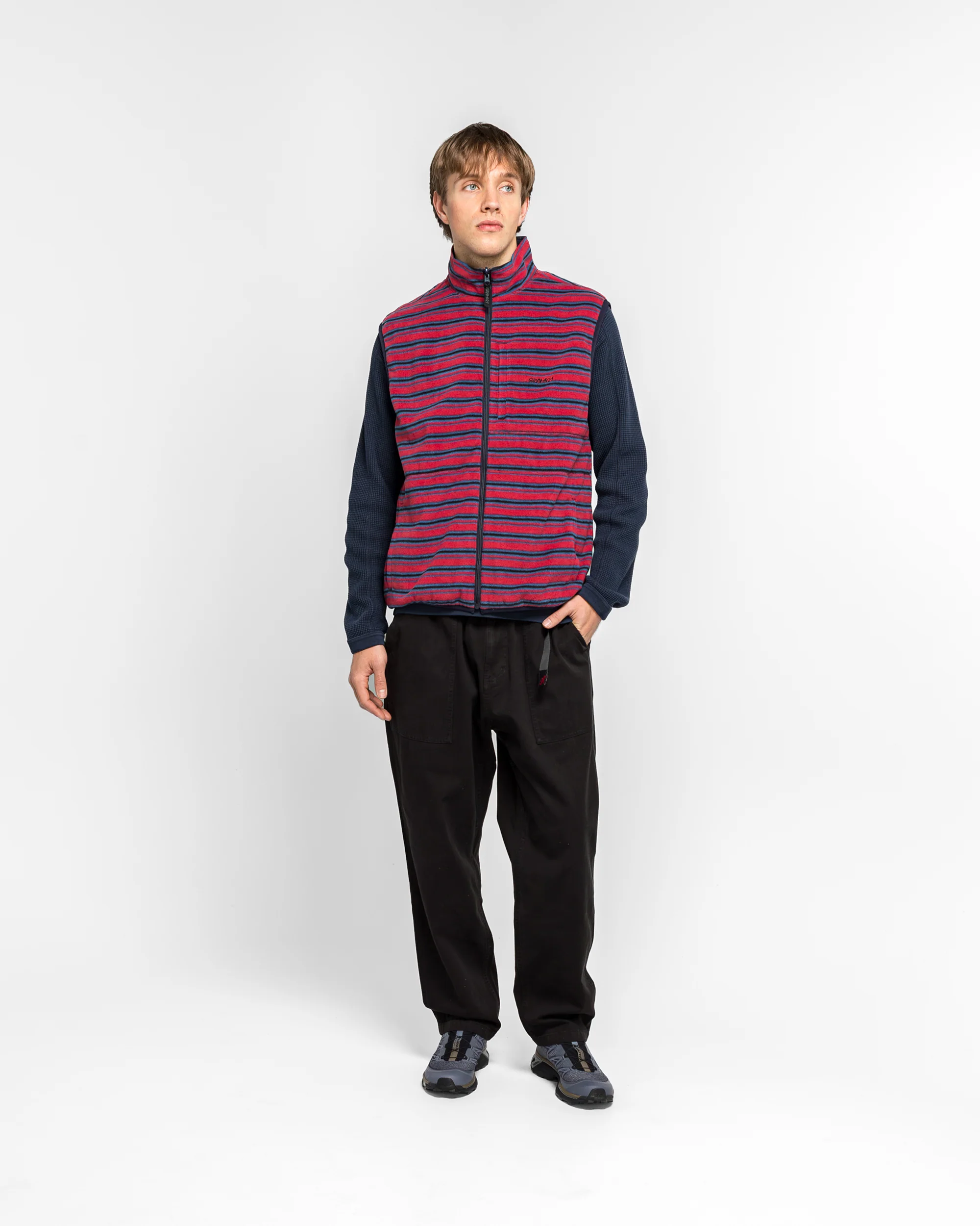 Loose Tapered Ridge Pant - Black - Image 5