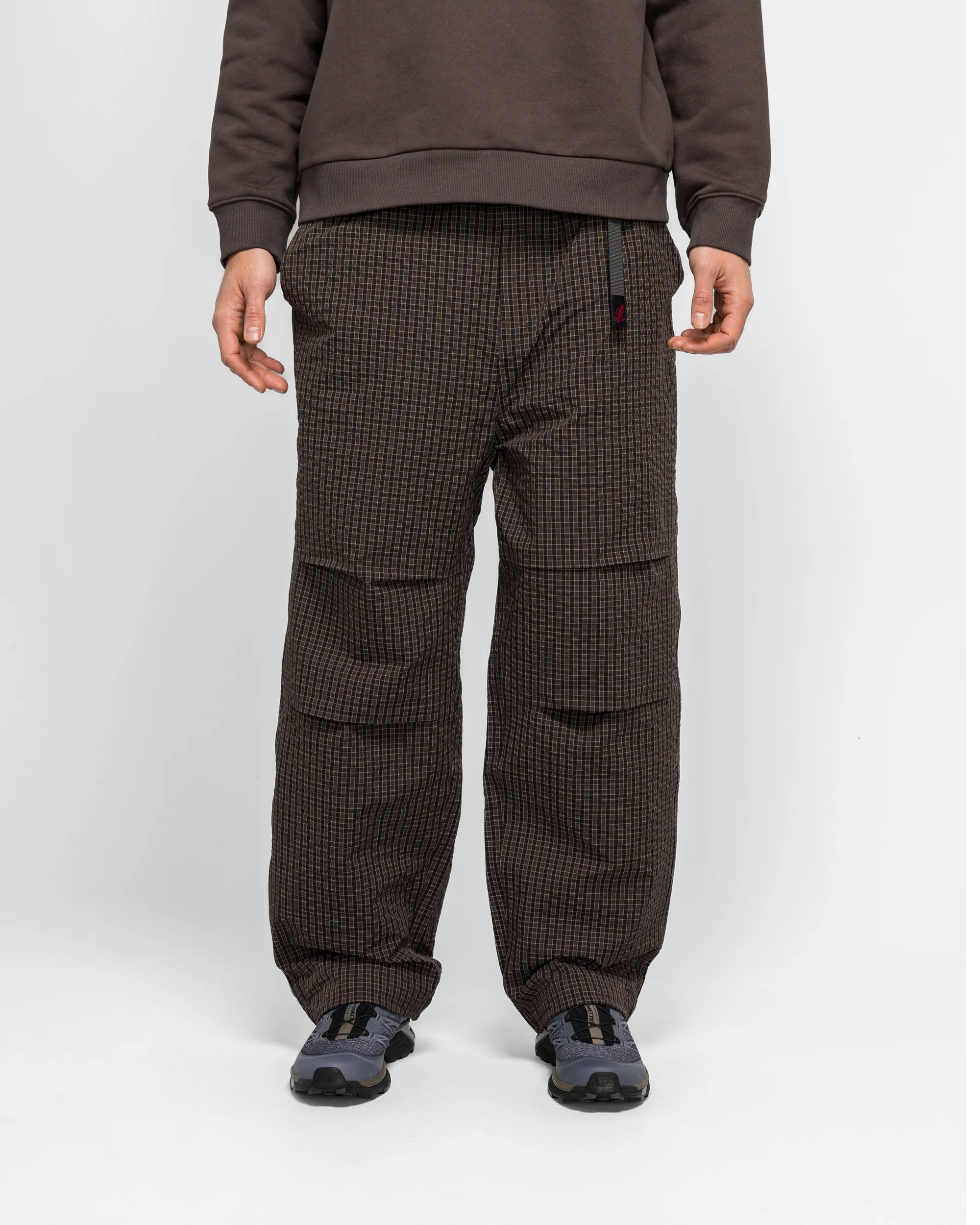 Northside Plaid Pant - Deep Brown - Image 2