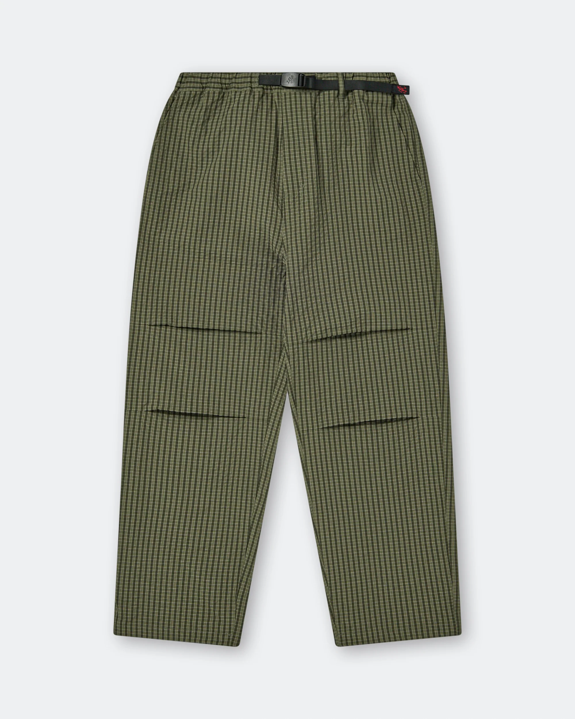 Northside Plaid Pant - Olive