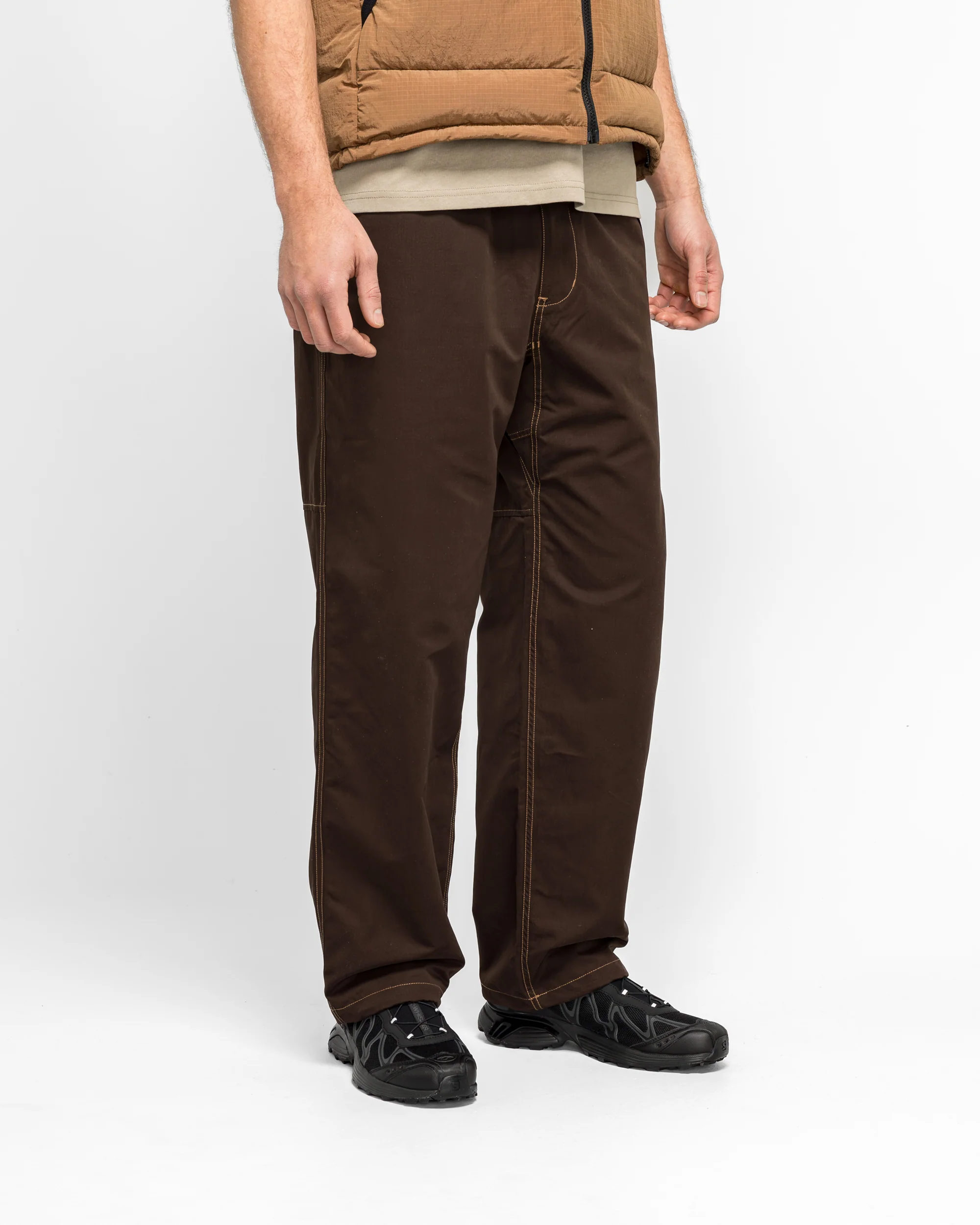Salem Pant - Brown - Image 3