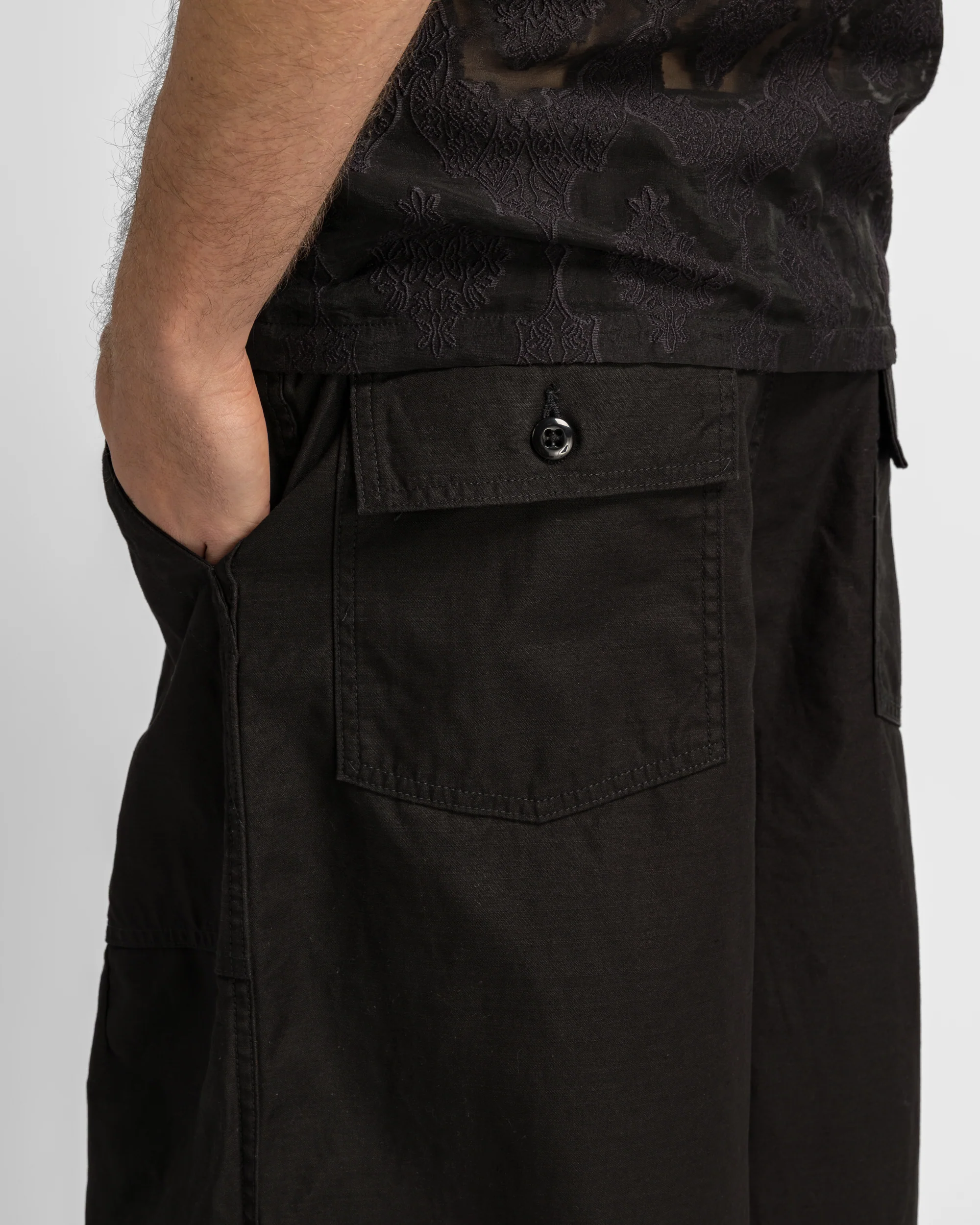 H.D. Fatigue Pant - Black - Image 5