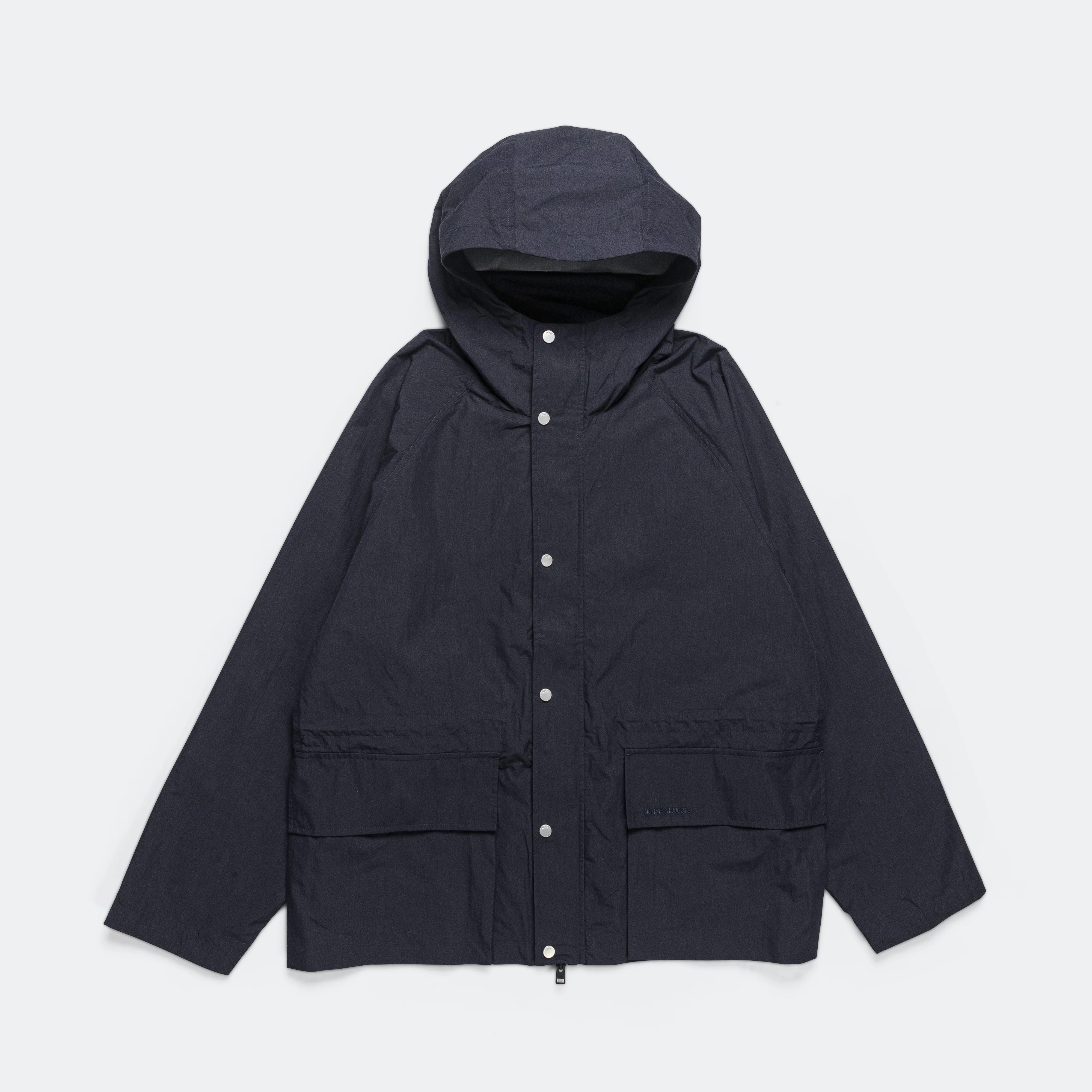 Herluf Tech Poplin Jacket - Dark Navy