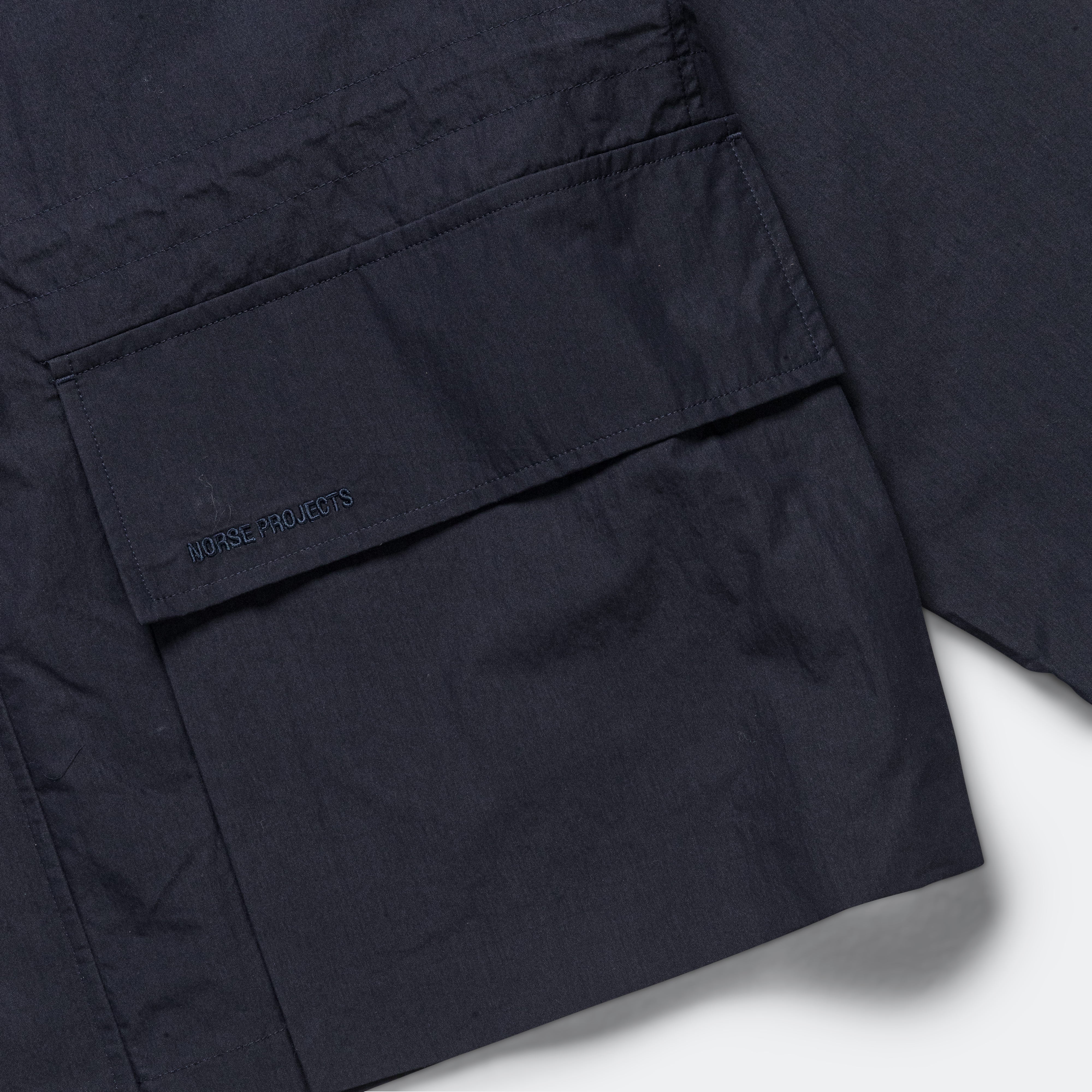 Herluf Tech Poplin Jacket - Dark Navy - Image 6