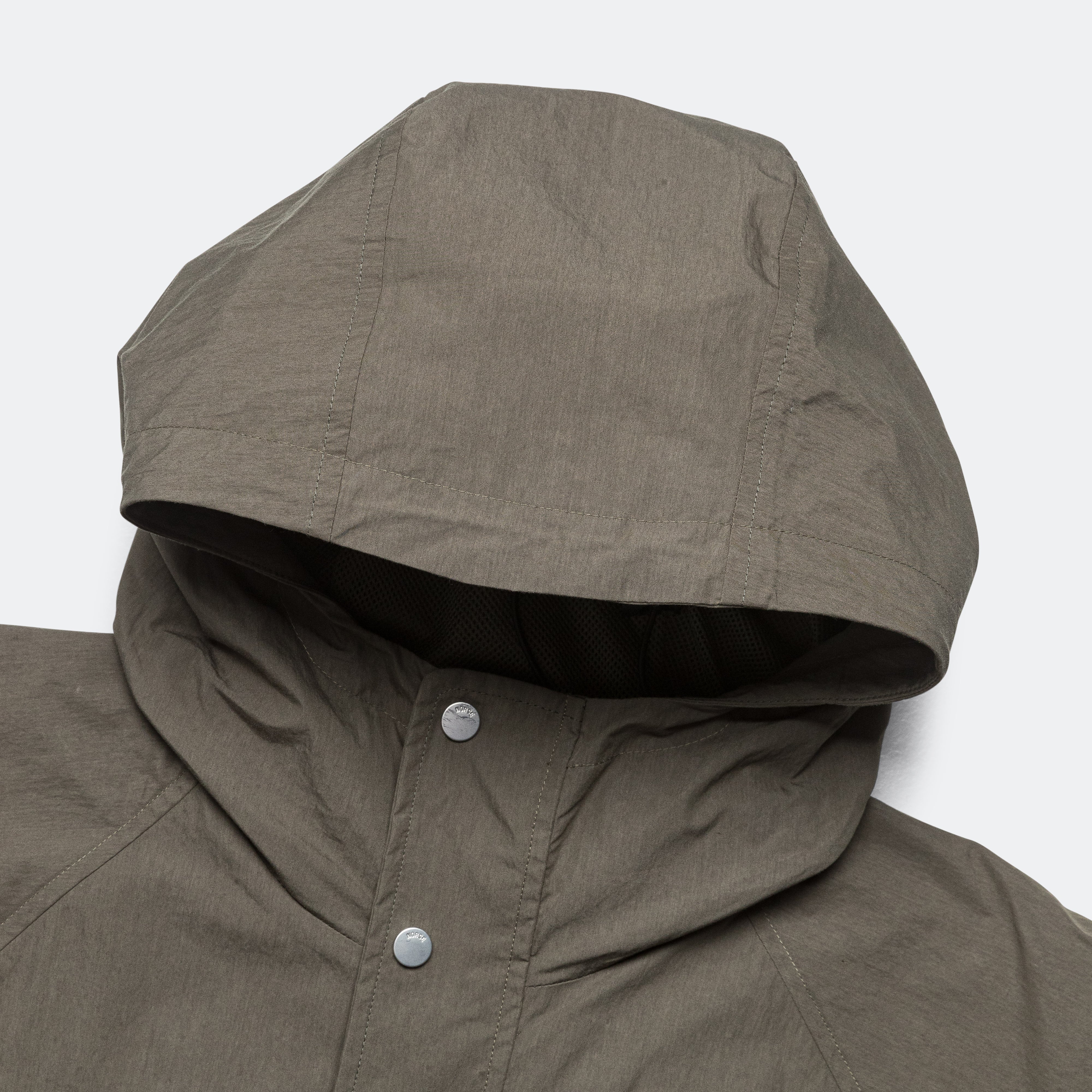 Herluf Tech Poplin Jacket - Ivy Green - Image 2