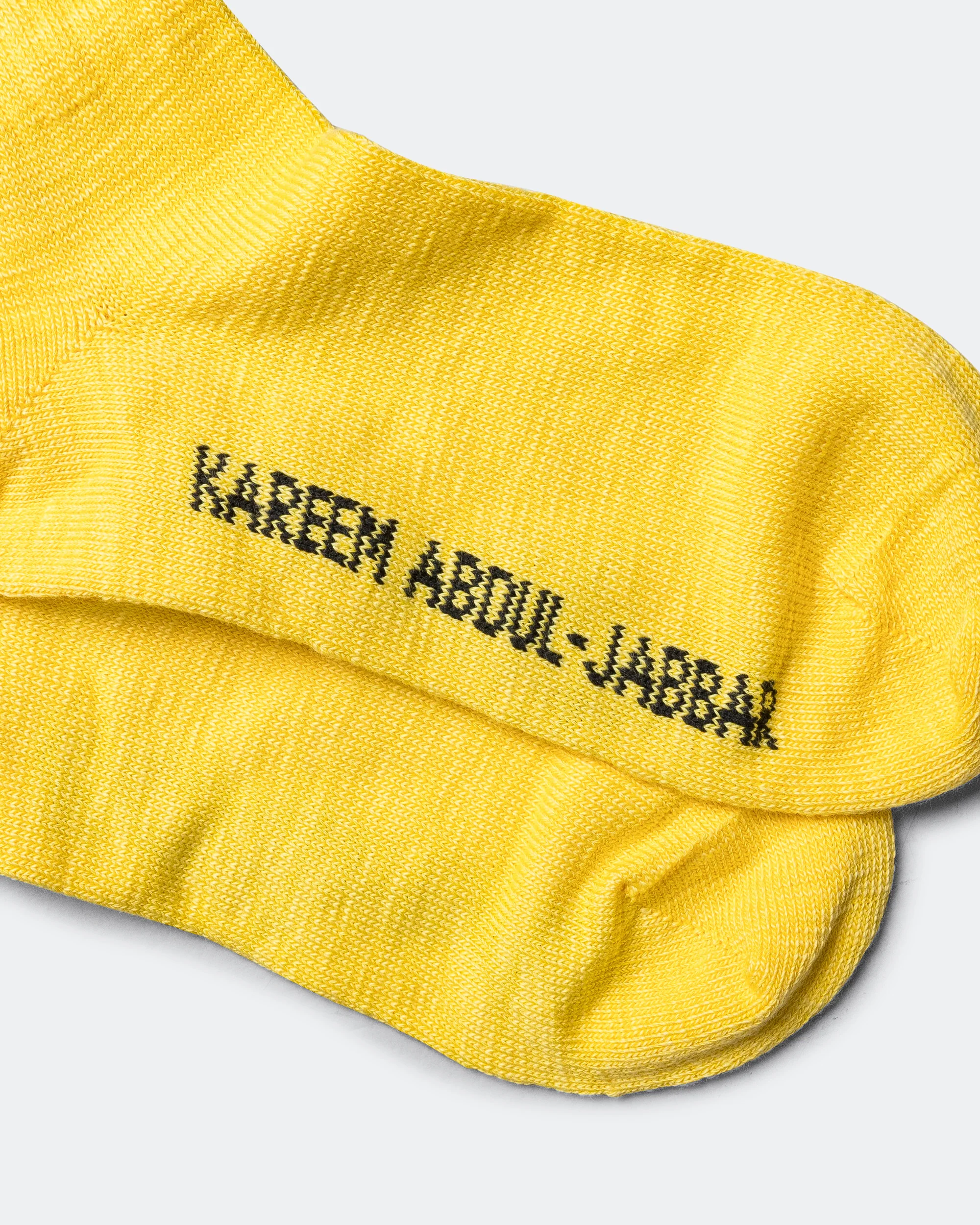 Jabbar Socks x Wales Bonner - Chalk White/Spring Yellow - Image 6