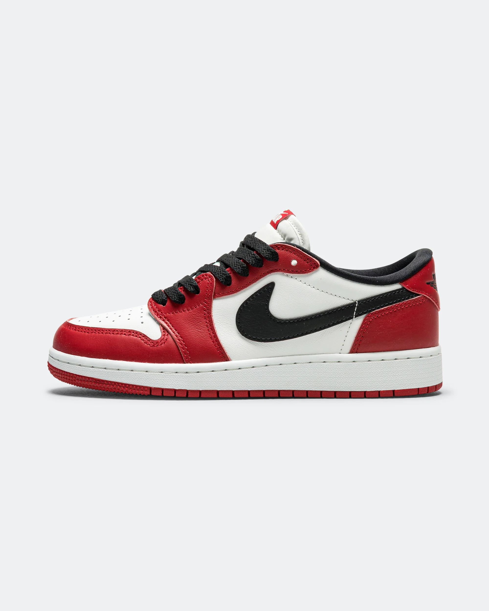 Air Jordan 1 Retro Low OG (GS) - Varsity Red/Black-Summit White