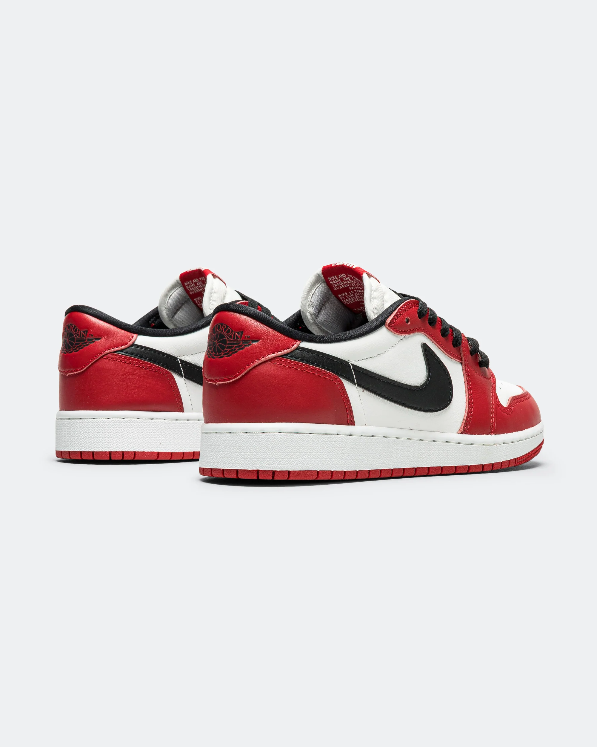 Air Jordan 1 Retro Low OG (GS) - Varsity Red/Black-Summit White - Image 3
