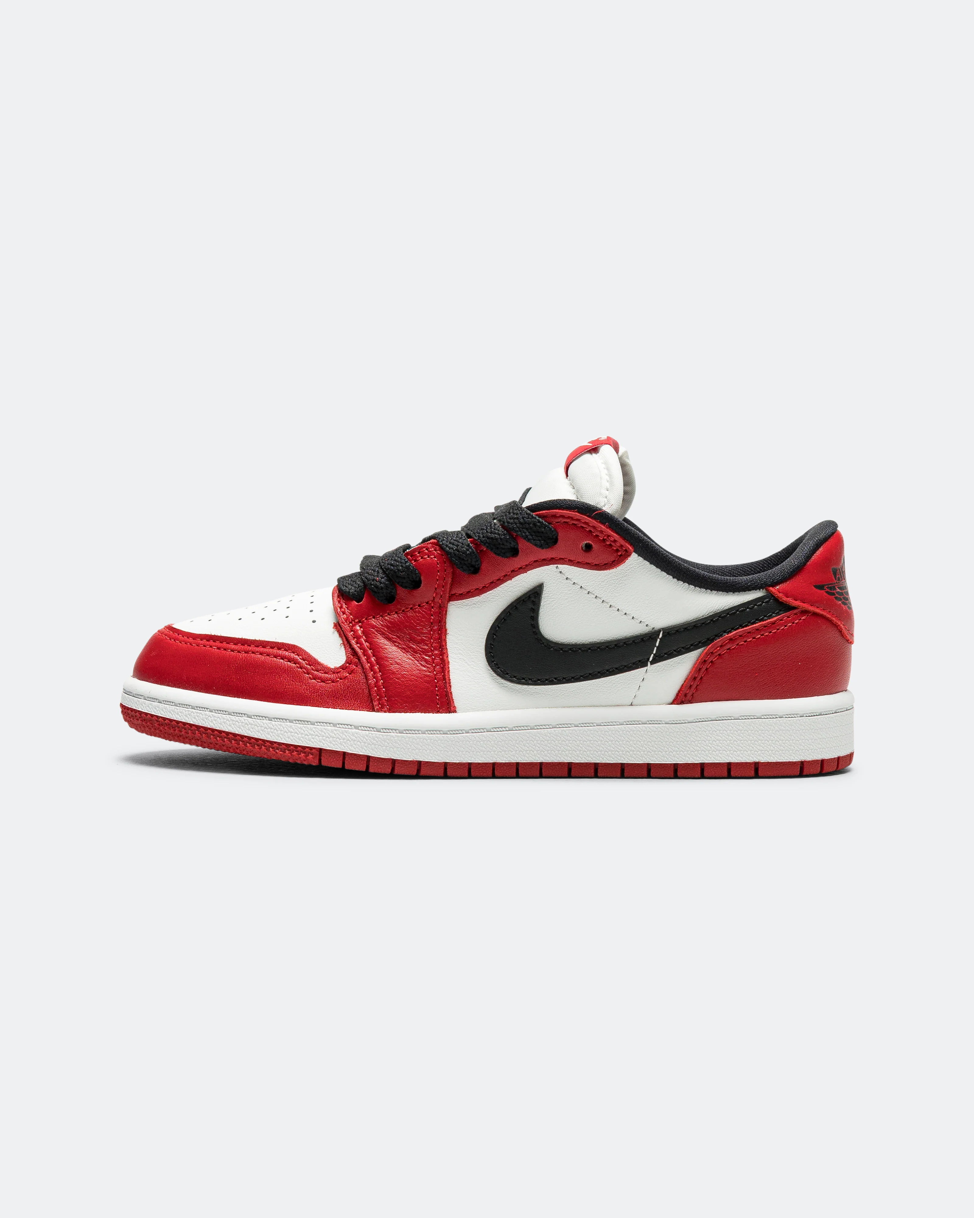 Air Jordan 1 Retro Low OG (PS) - Varsity Red/Black-Summit White