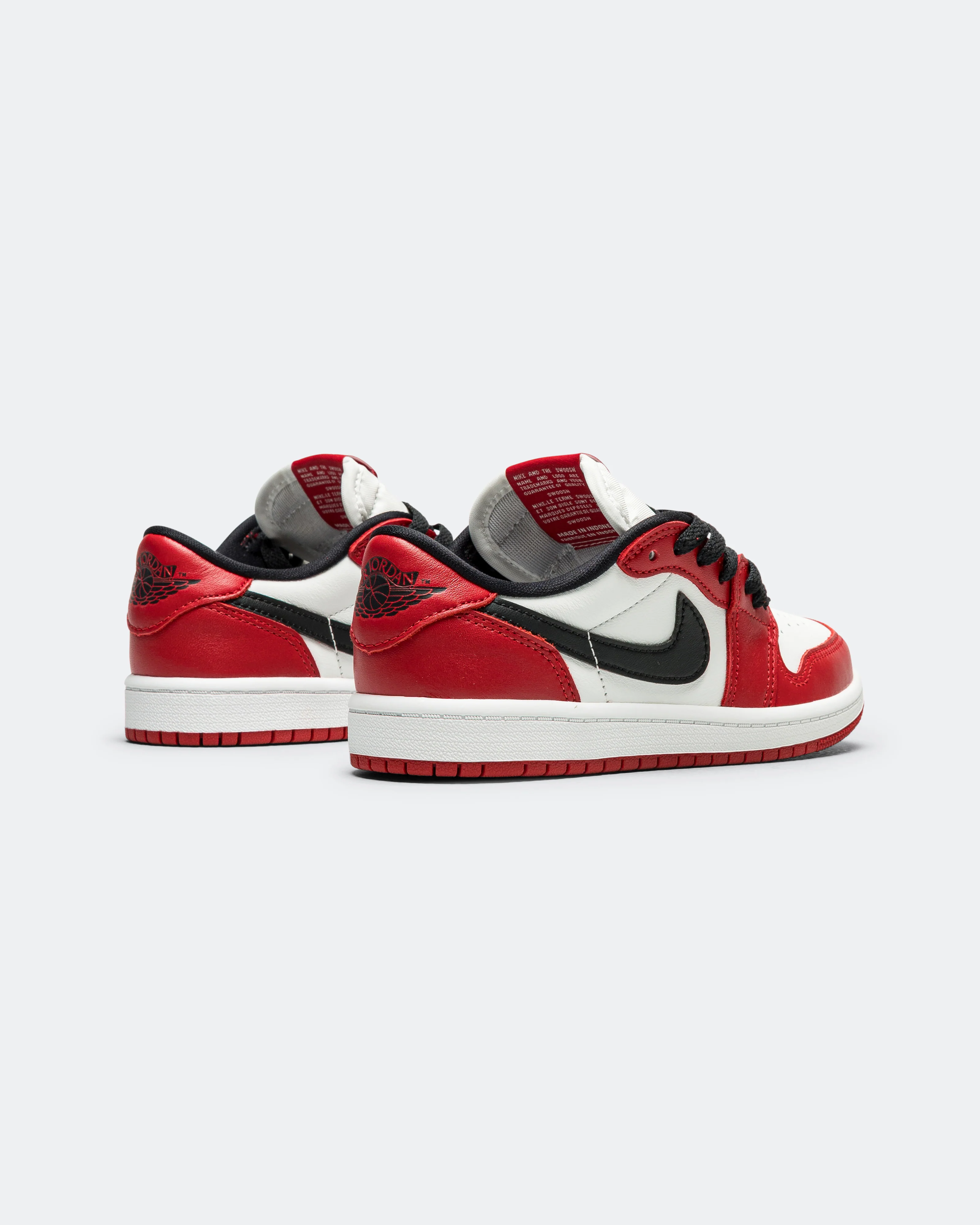Air Jordan 1 Retro Low OG (PS) - Varsity Red/Black-Summit White - Image 3