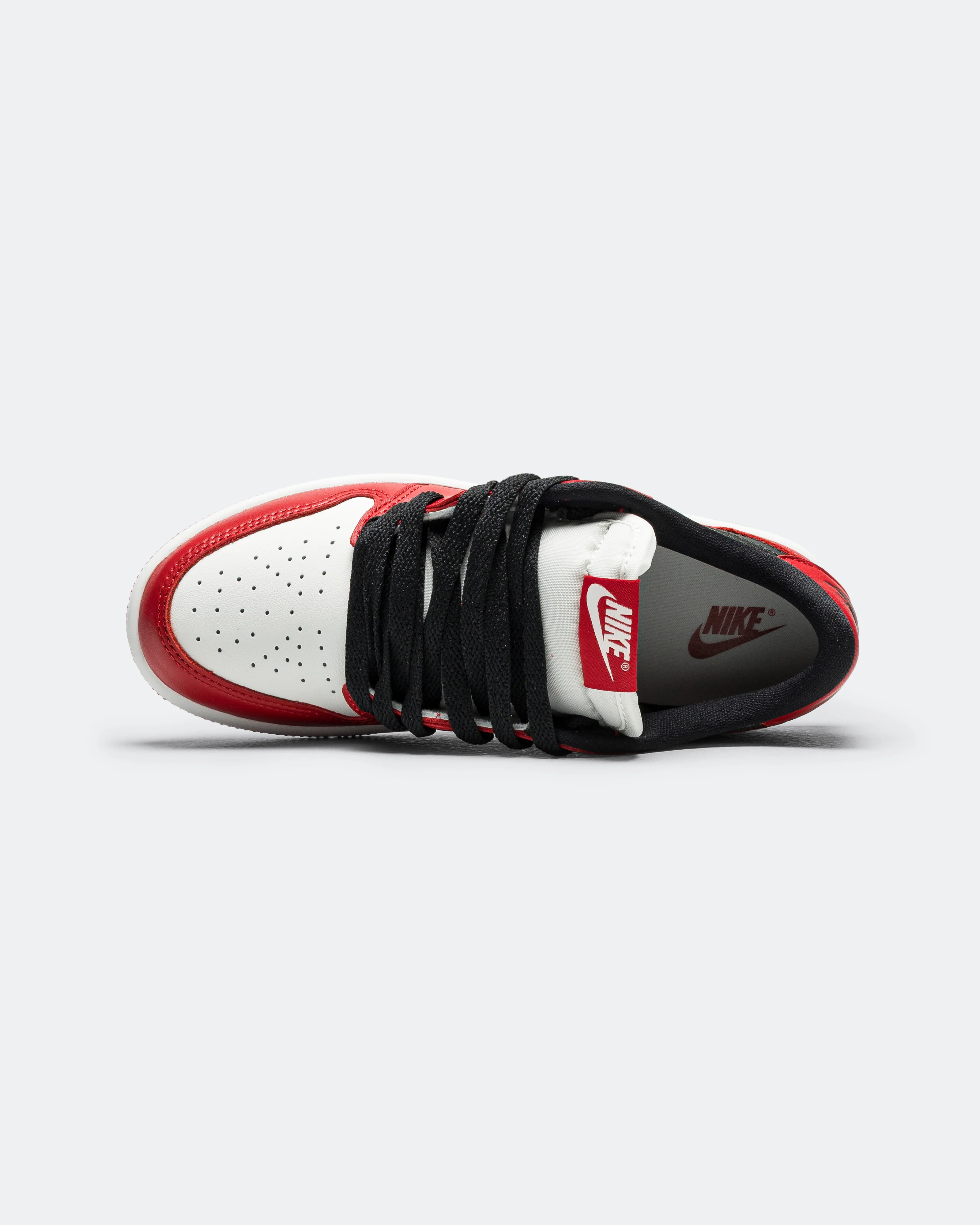 Air Jordan 1 Retro Low OG (PS) - Varsity Red/Black-Summit White - Image 4