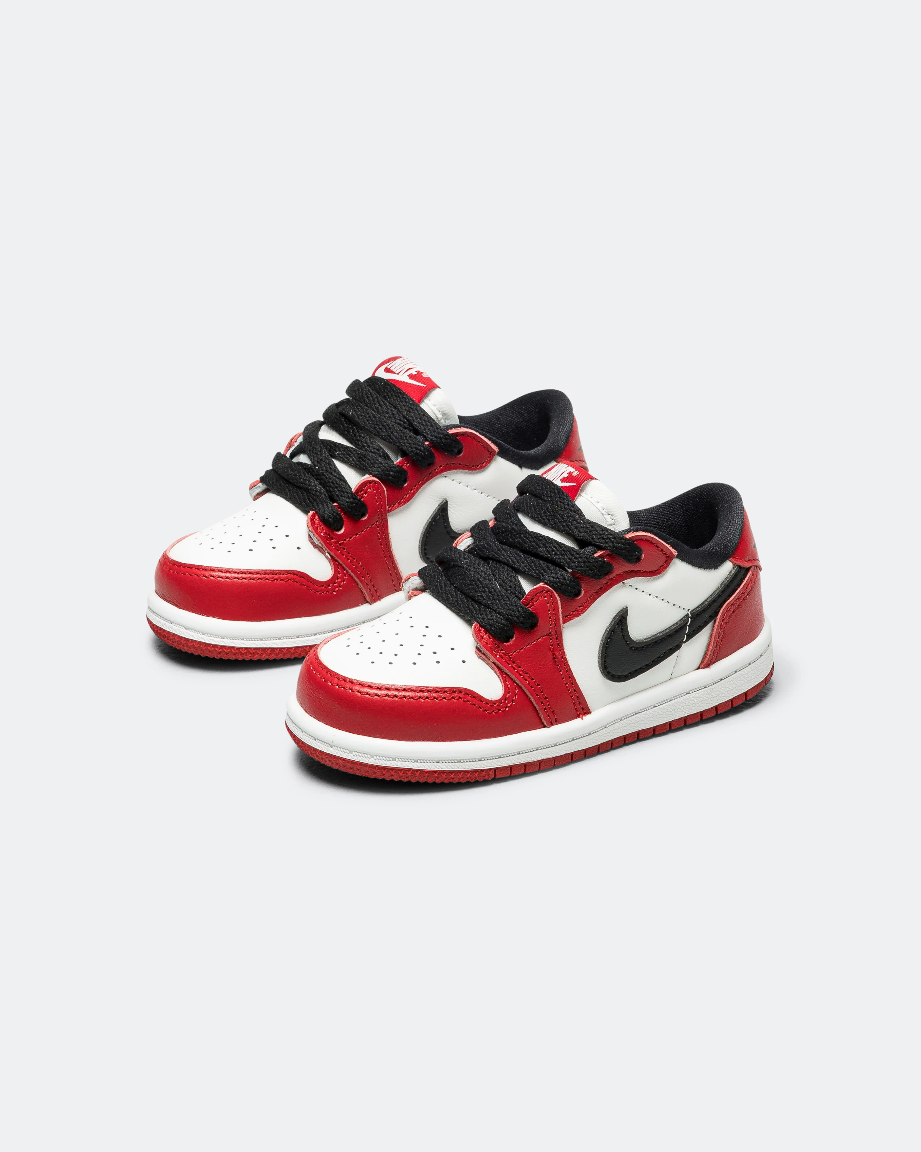 Air Jordan 1 Retro Low OG (TD) - Varsity Red/Black-Summit White - Image 2
