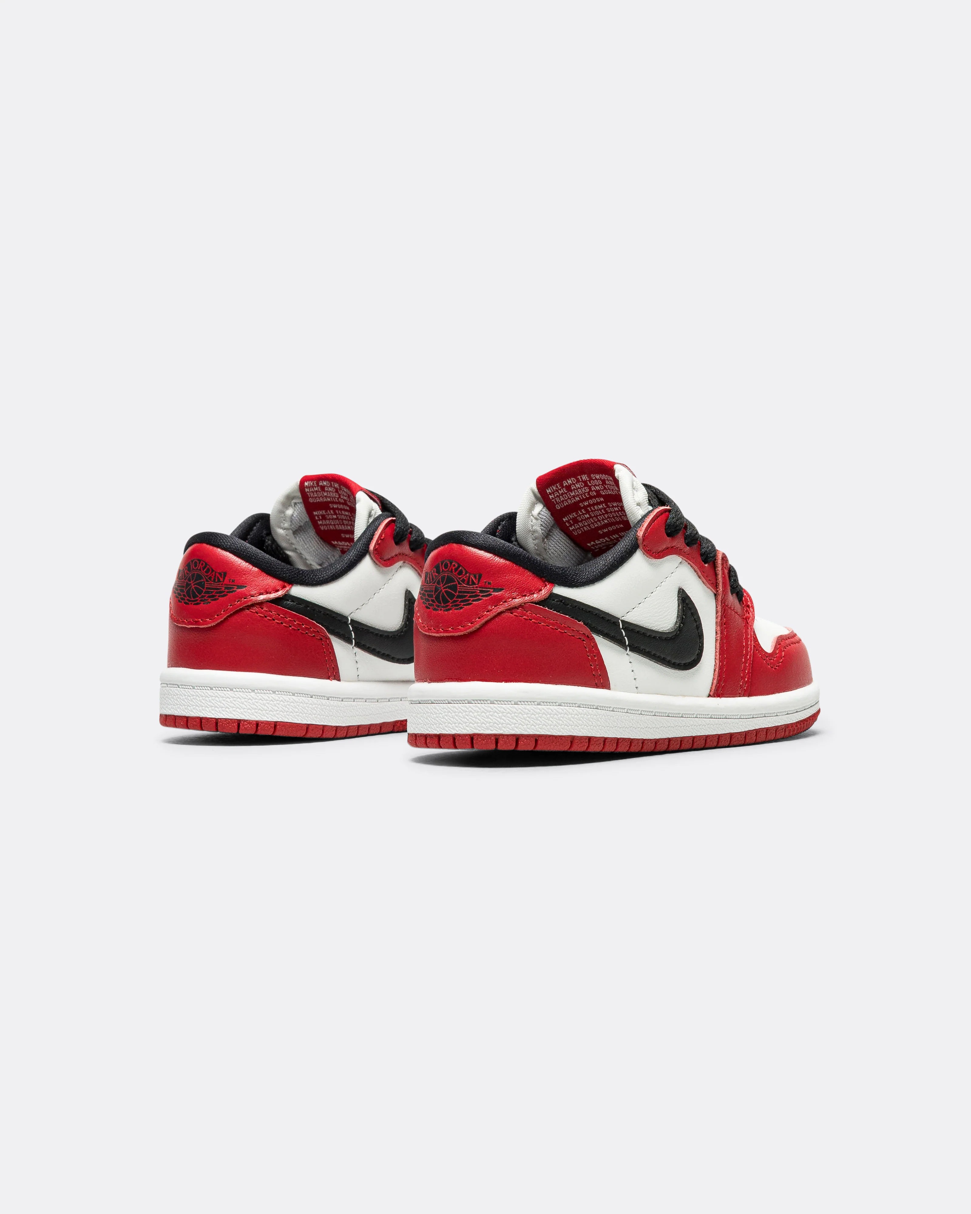 Air Jordan 1 Retro Low OG (TD) - Varsity Red/Black-Summit White - Image 3