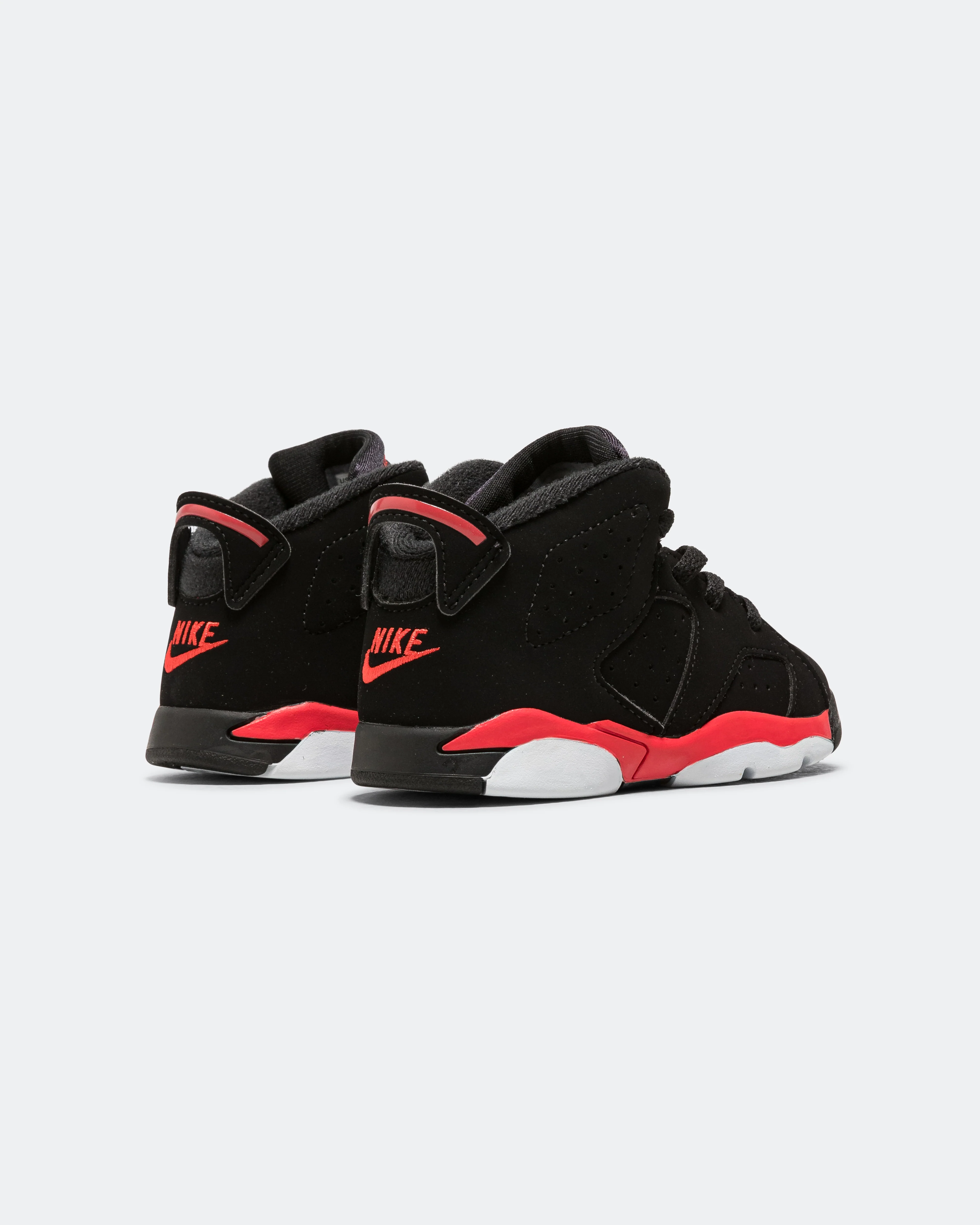 Air Jordan 6 Retro (TD) - Black/Light Crimson - Image 3
