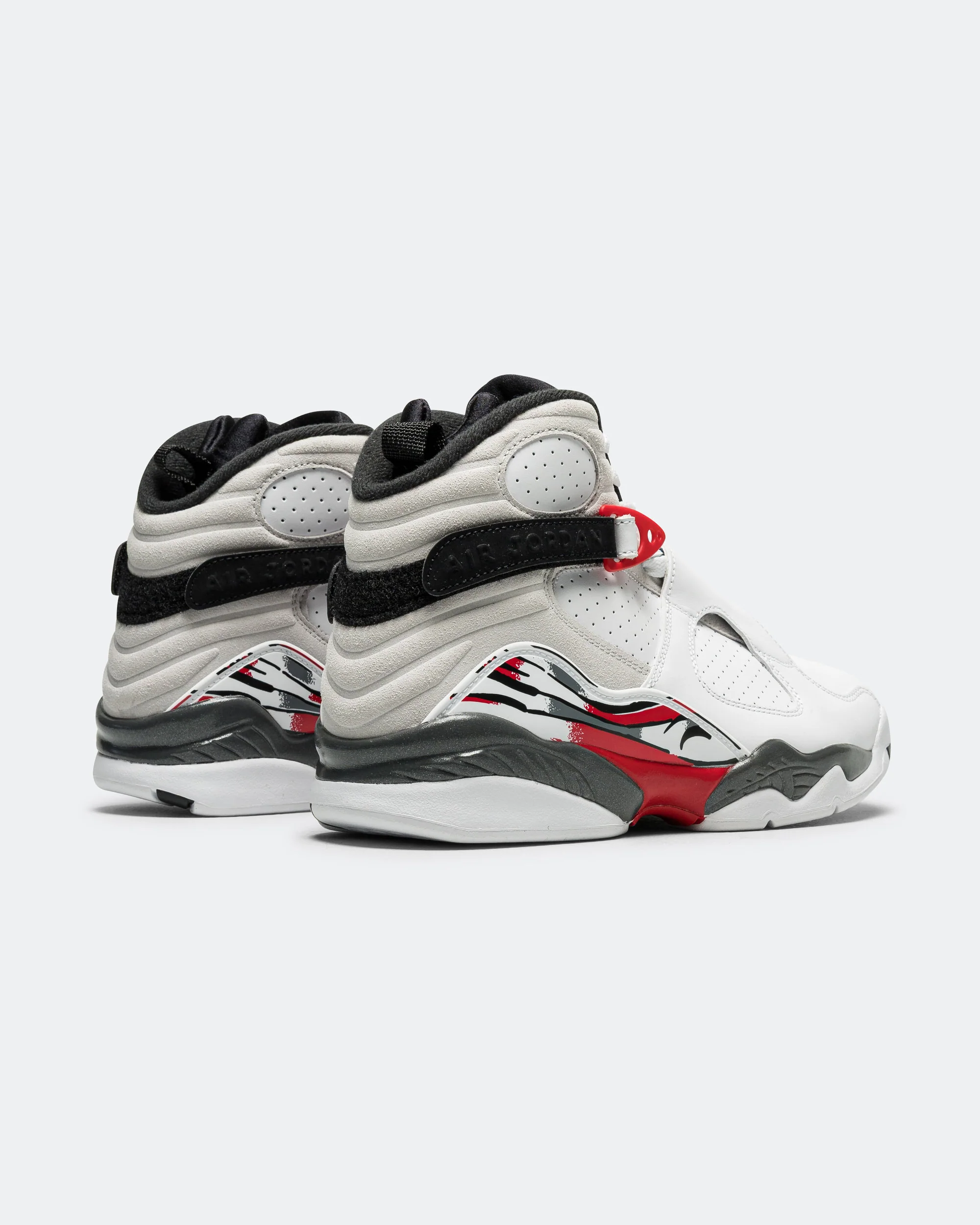 Air Jordan 8 Retro - White/Black-True Red - Image 3