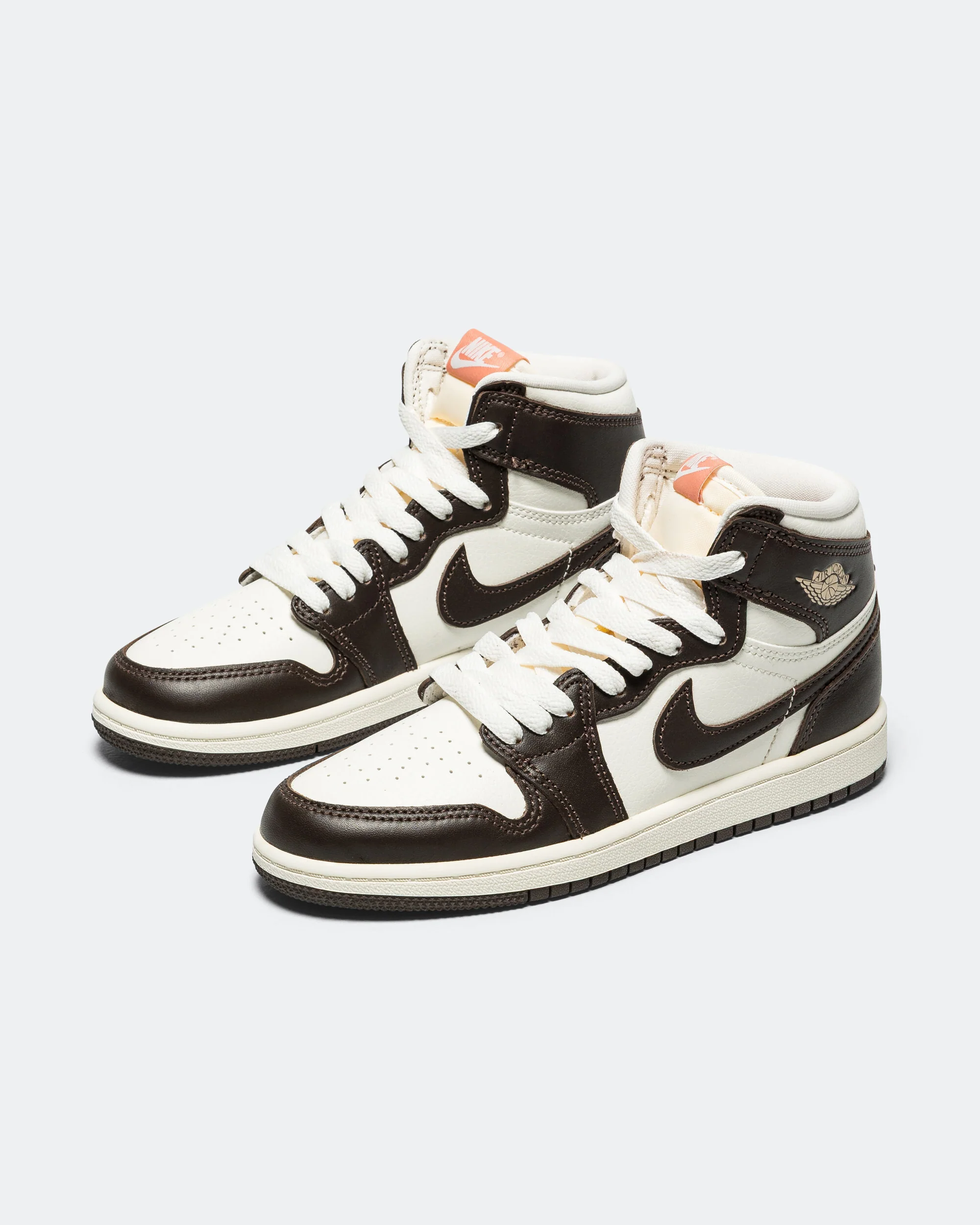 Jordan 1 Retro High (PS) - Baroque Brown/Light Madder Root-Sail - Image 2