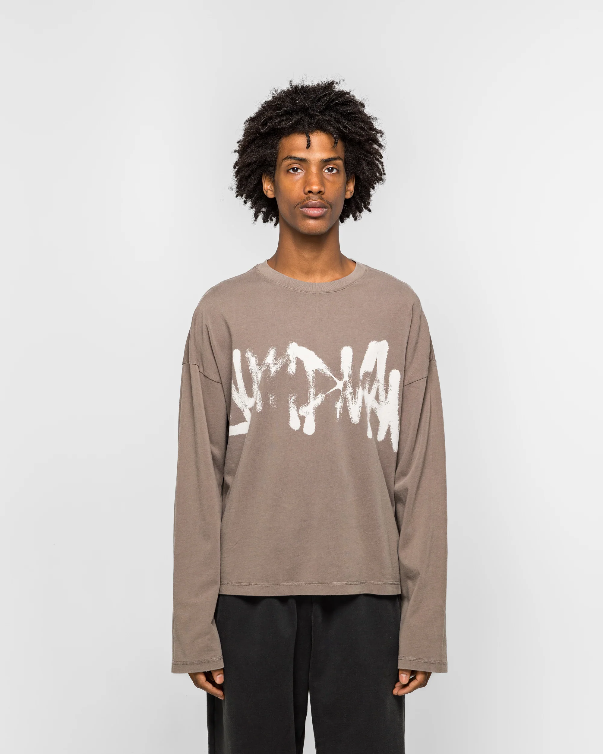 Jumpman LS Tee x FEAR - Cave Stone - Image 2