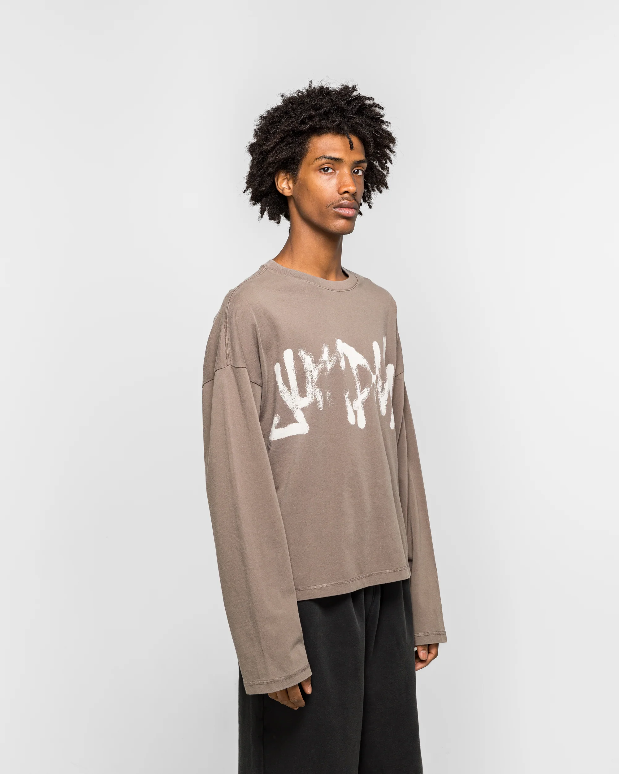 Jumpman LS Tee x FEAR - Cave Stone - Image 3