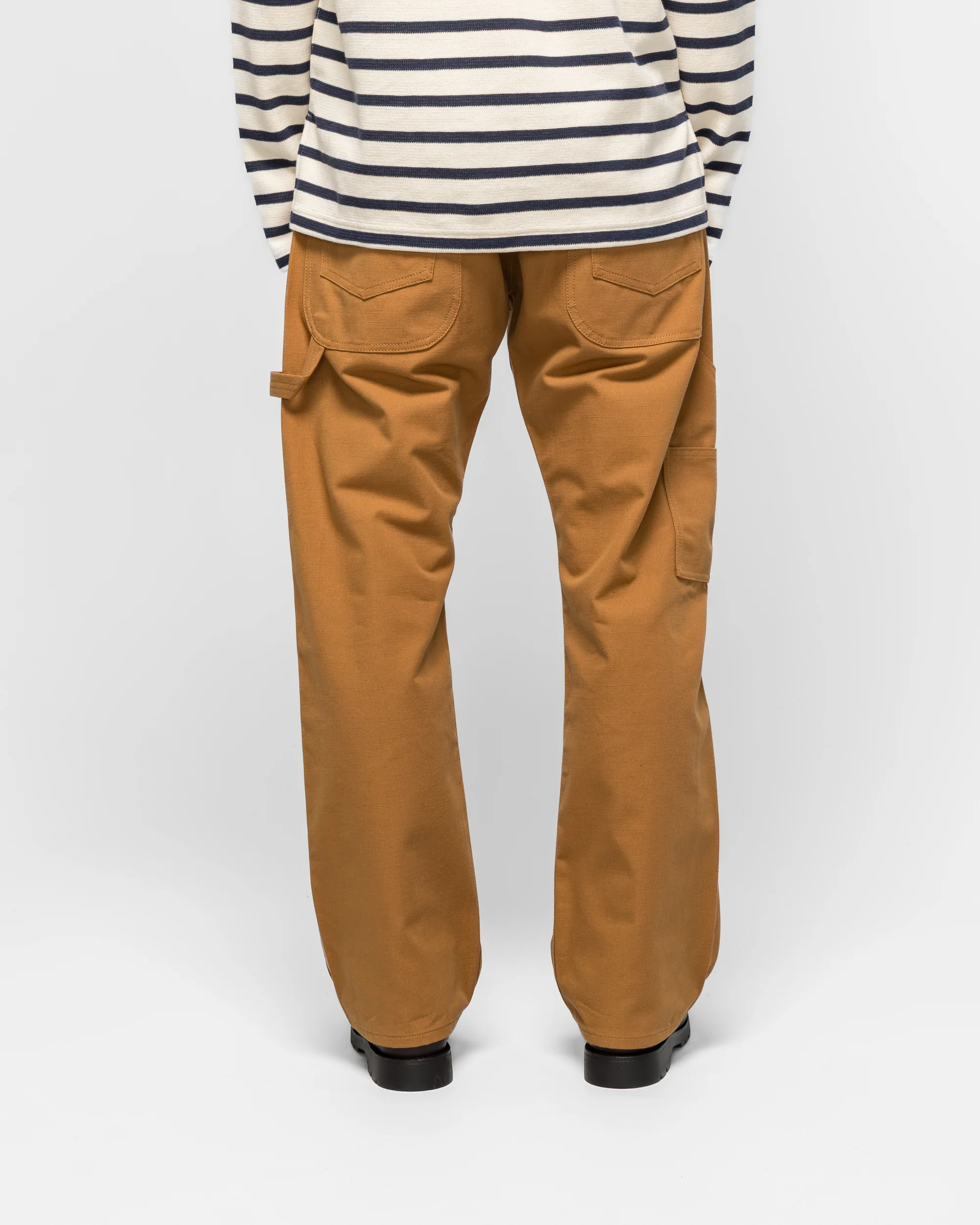 Cotton Trousers - Brown - Image 4