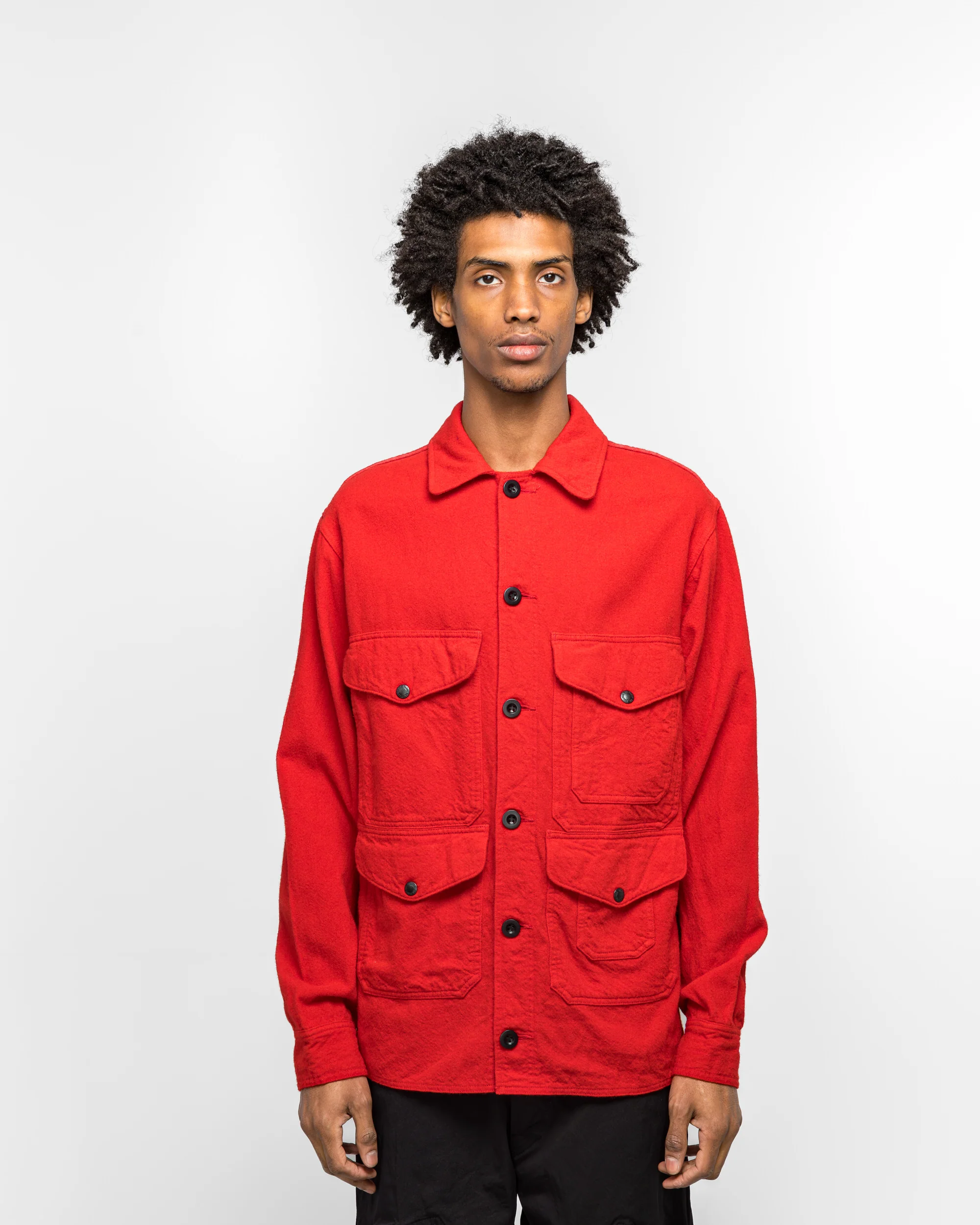 Garment Dyed Jacket x FILSON - Black/Red - Image 2