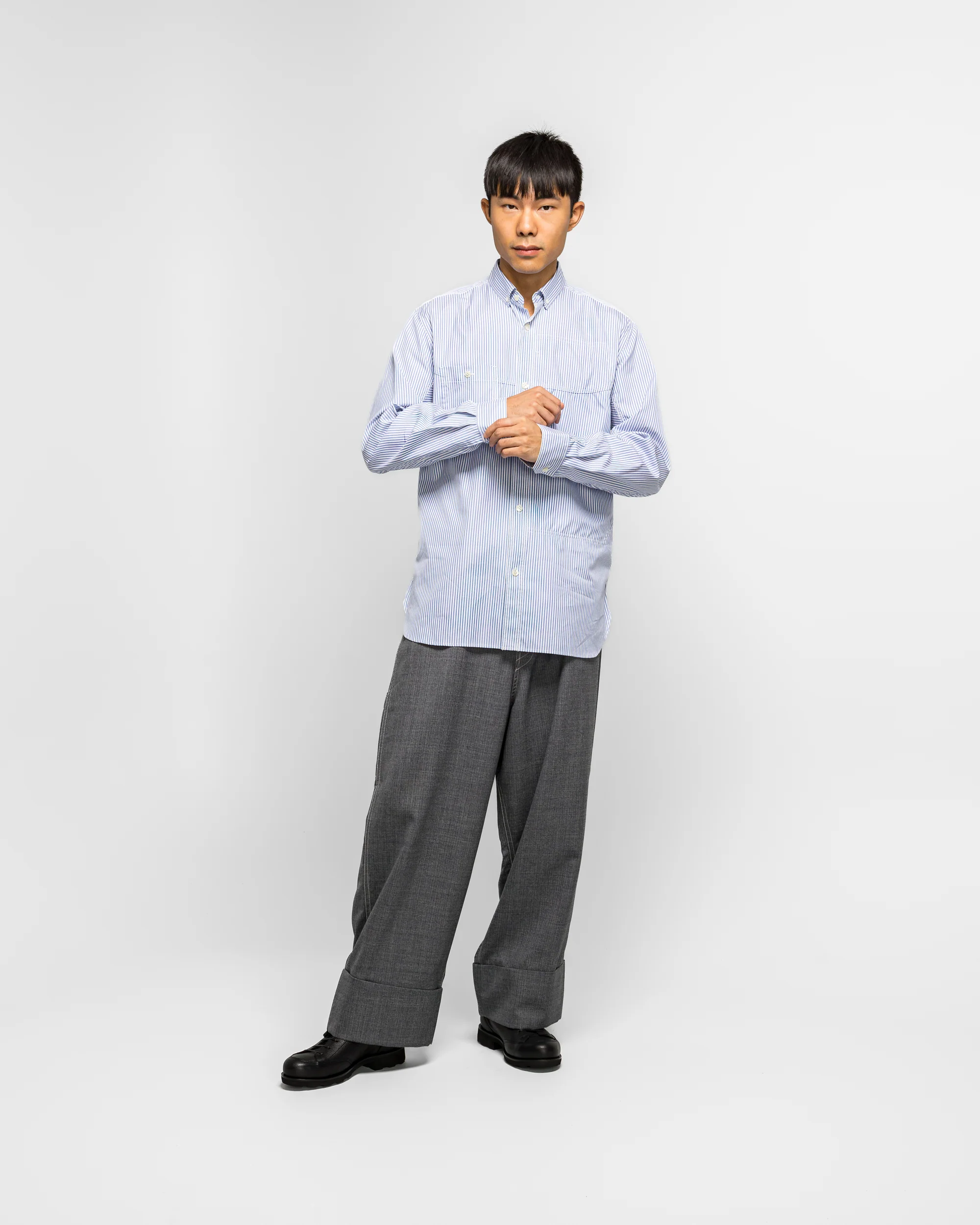 Hemp Canvas Print Trousers x Levi's - Indigo - Image 6