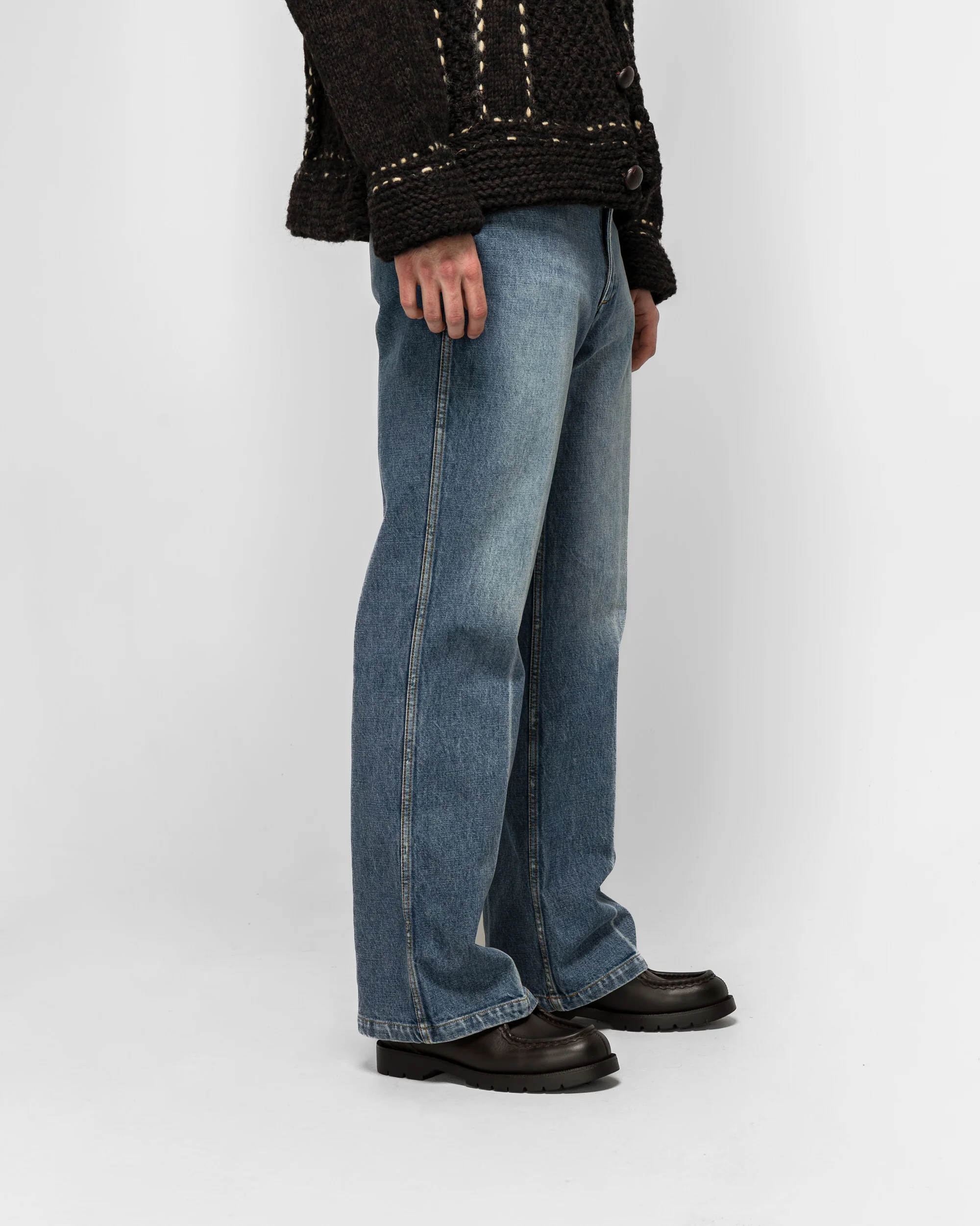 14oz Denim 5P FRISKO (Center Pleat) - PRO - Image 3
