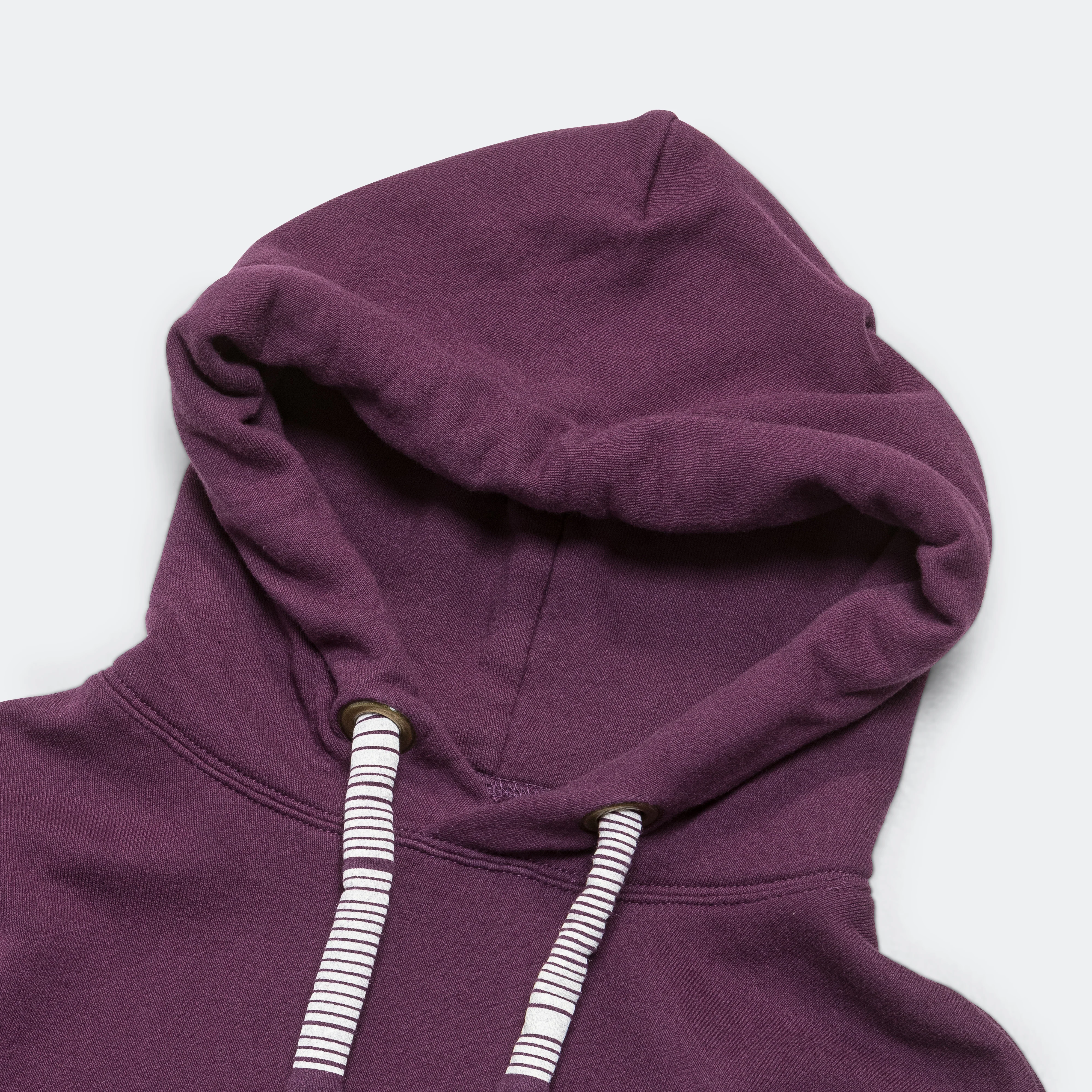 30/-SWT Knit DRAGON Hoodie SWT - Purple - Image 2