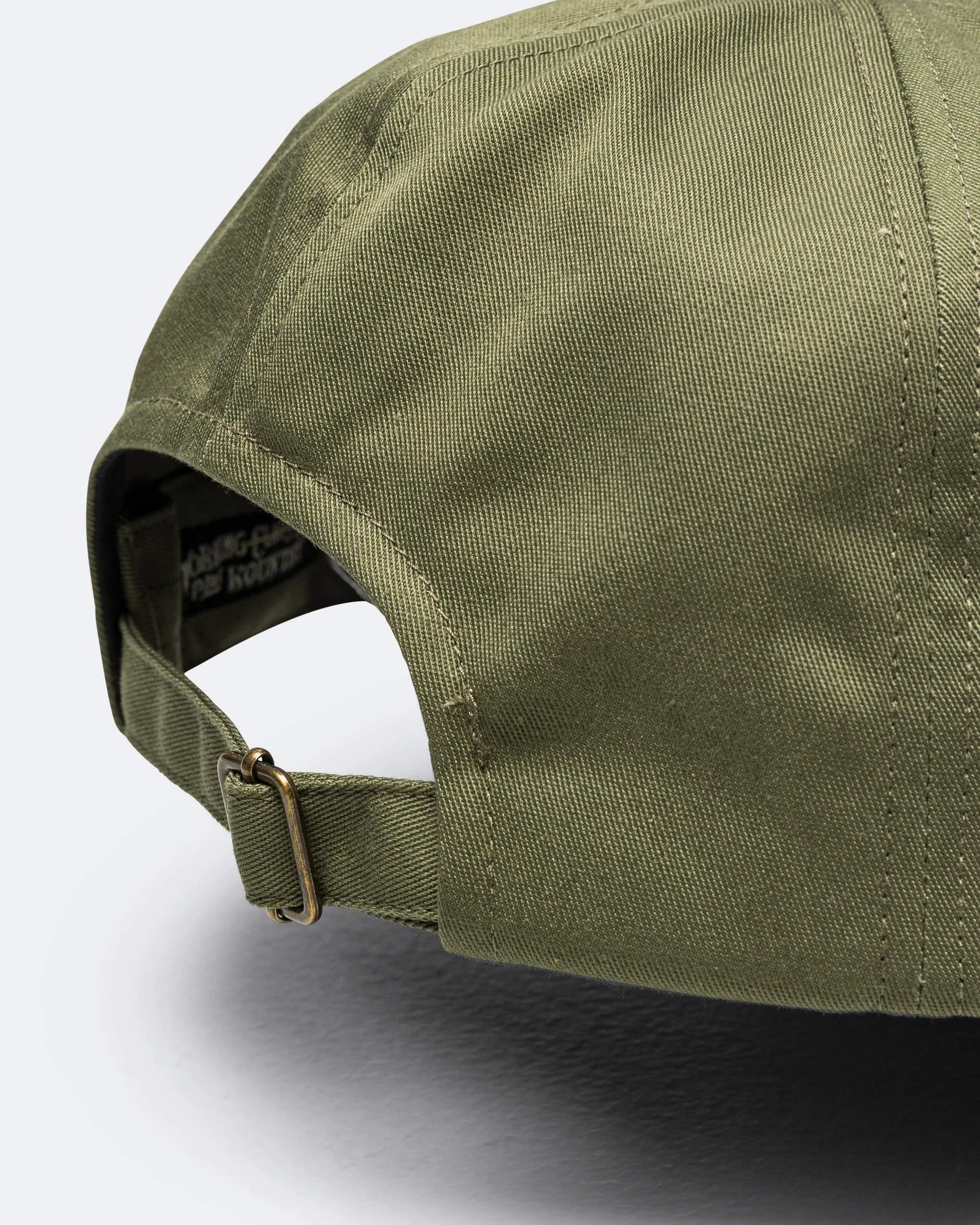Chino Baseball Cap (PECKISH RAINBOWY) - Khaki - Image 4