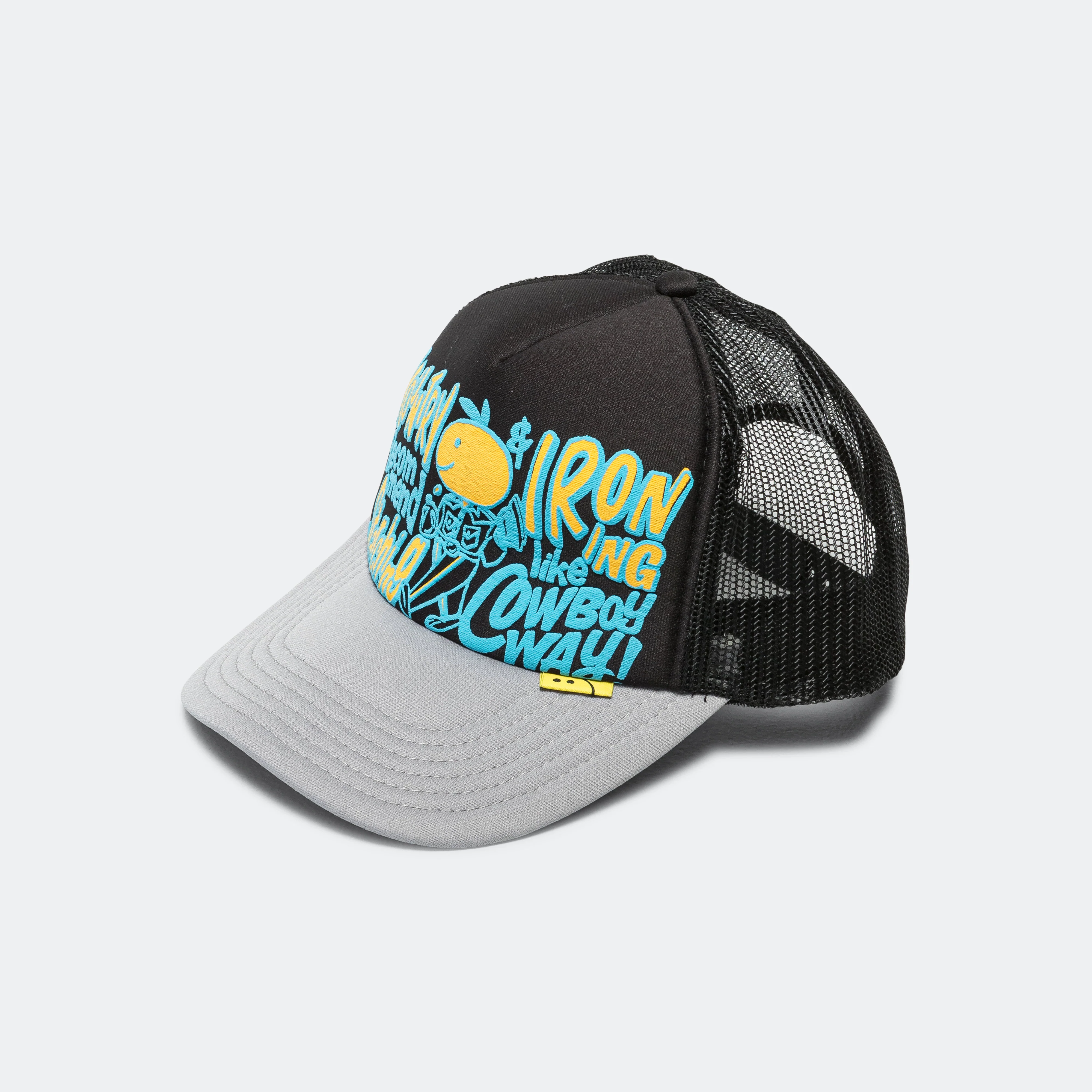 CONEYCOWBOWY Trucker CAP - Black x Gray